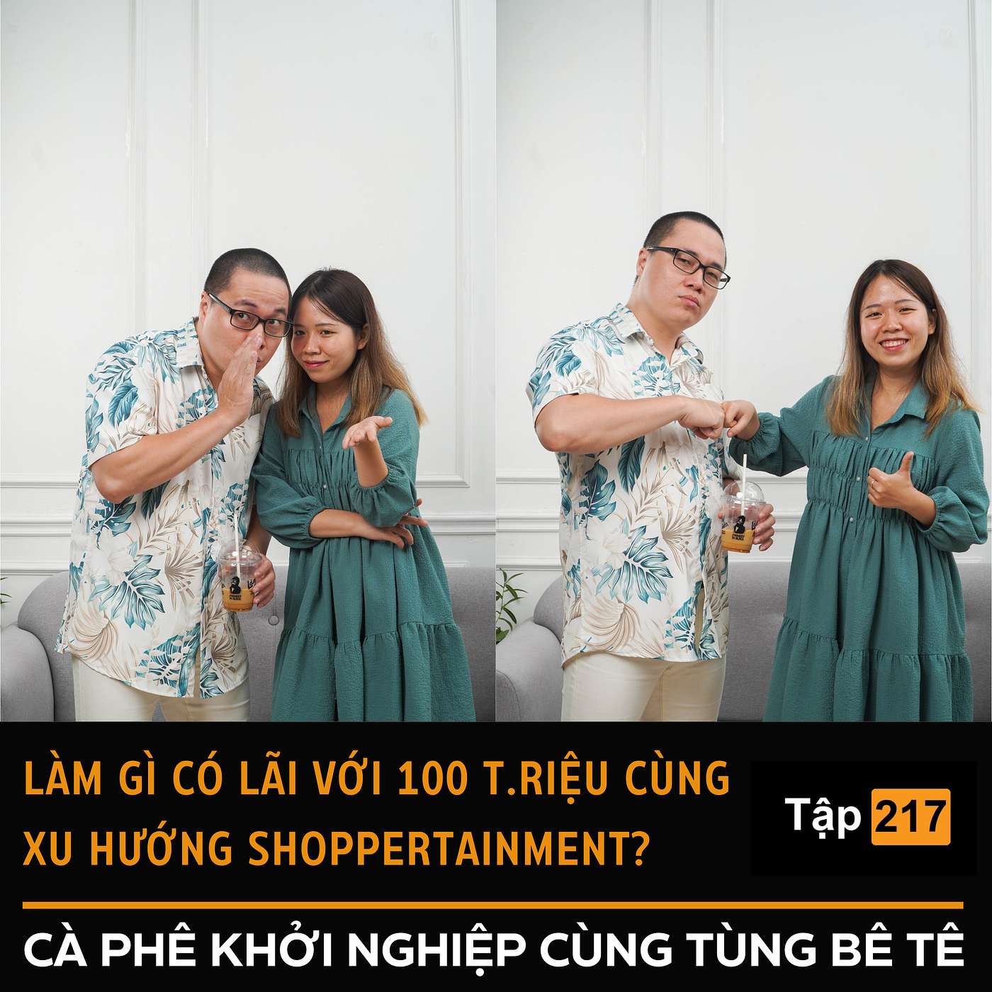 #217 – Làm gì có lãi với 100 triệu cùng xu hướng shoppertainment? episode artwork
