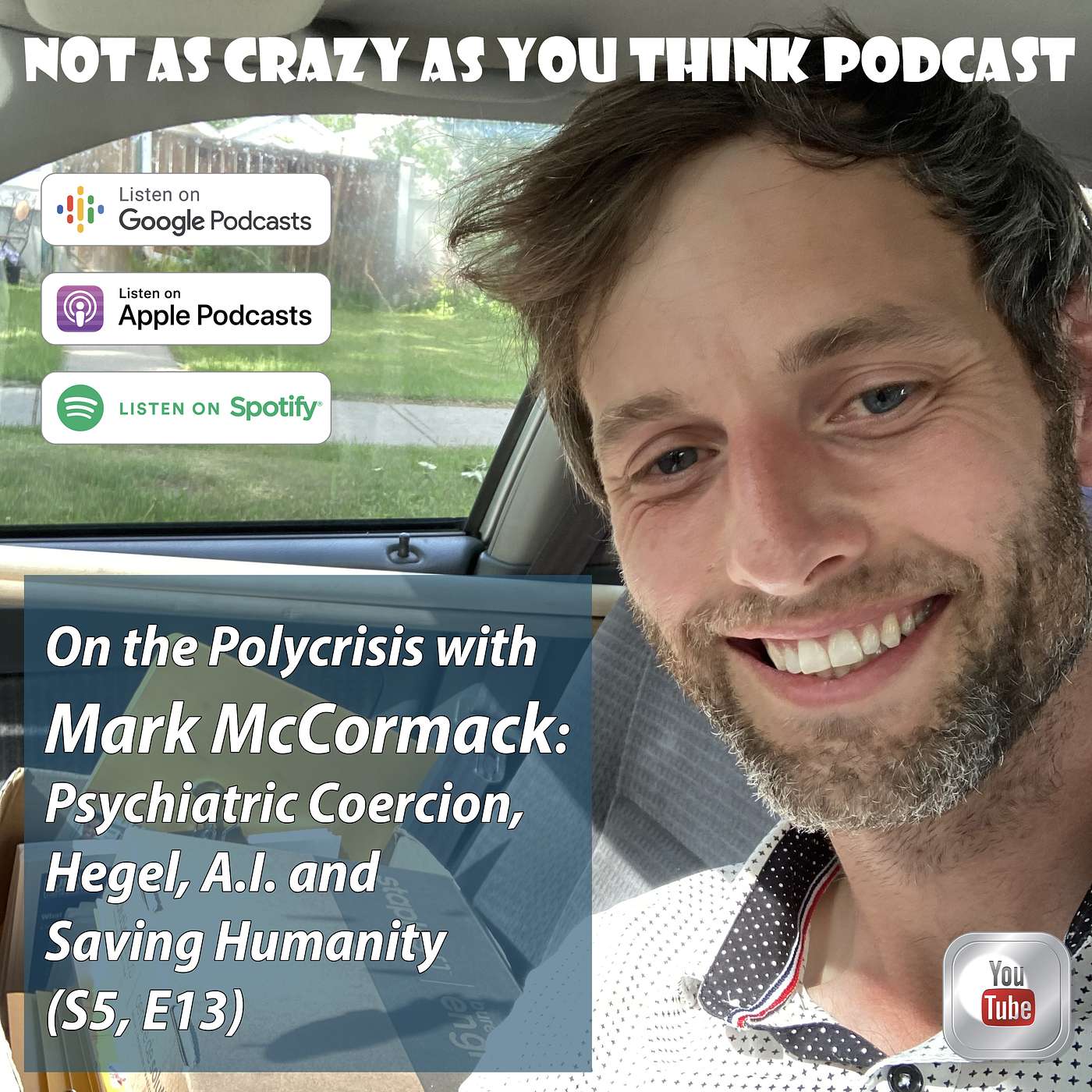 On the Polycrisis with Mark McCormack: Psychiatric Coercion, Hegel, A.I. and Saving Humanity (S5, E13)