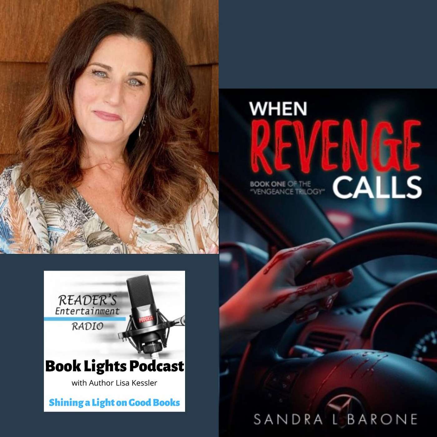 When Revenge Calls with Author Sandra L. Barone on Book Lights episode artwork