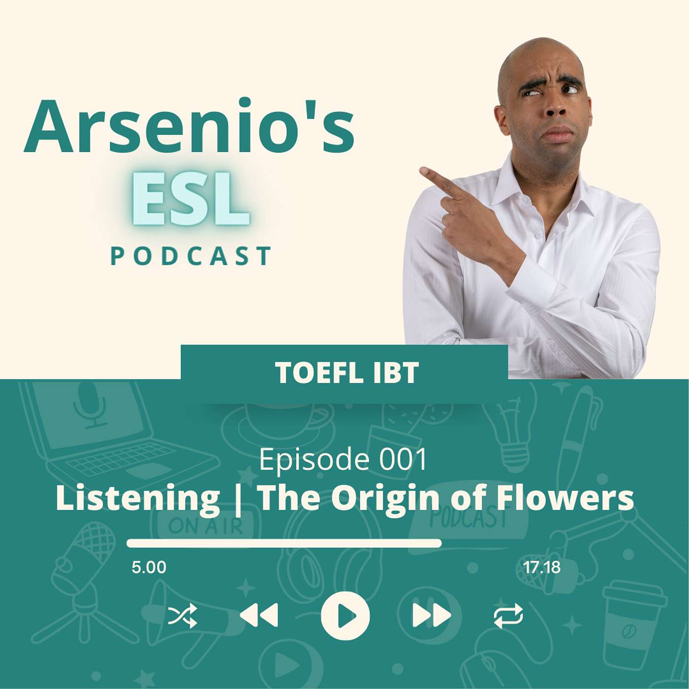 TOEFL iBT | Listening | Discussion | The Origin of Flowers (New Updated Test Audios) episode artwork