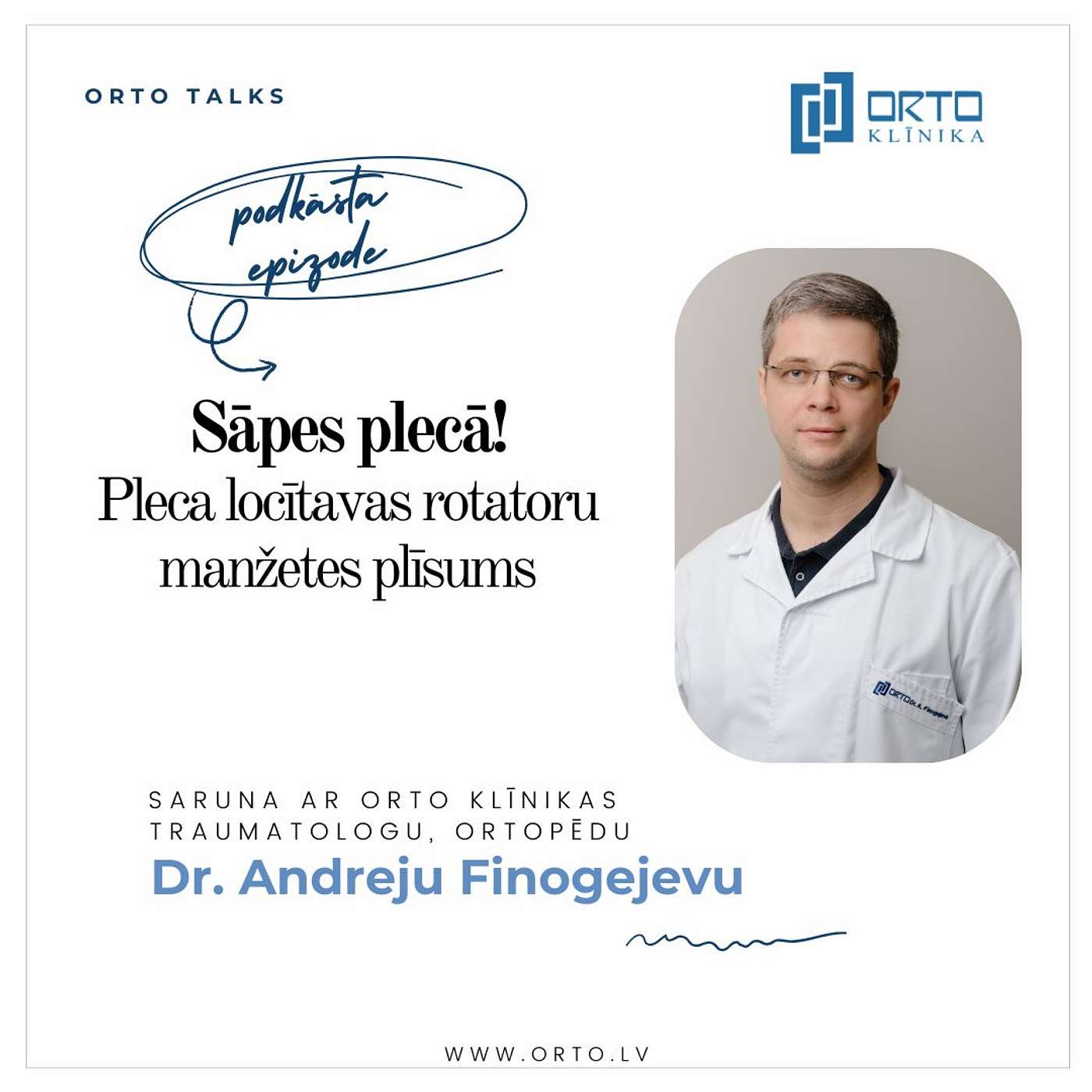 Sāpes plecā! Pleca locītavas rotatoru manžetes plīsums Sāpes plecā! Pleca locītavas rotatoru manžetes plīsums