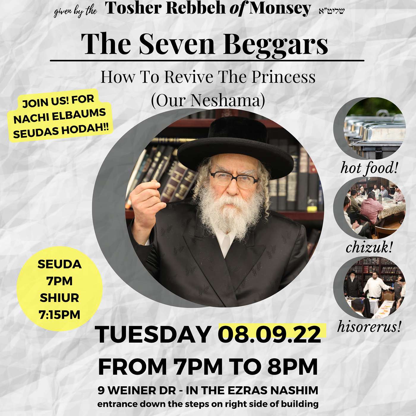 The Seven Beggars Week 17 - How To Revive The Princess (Our Neshama) episode artwork