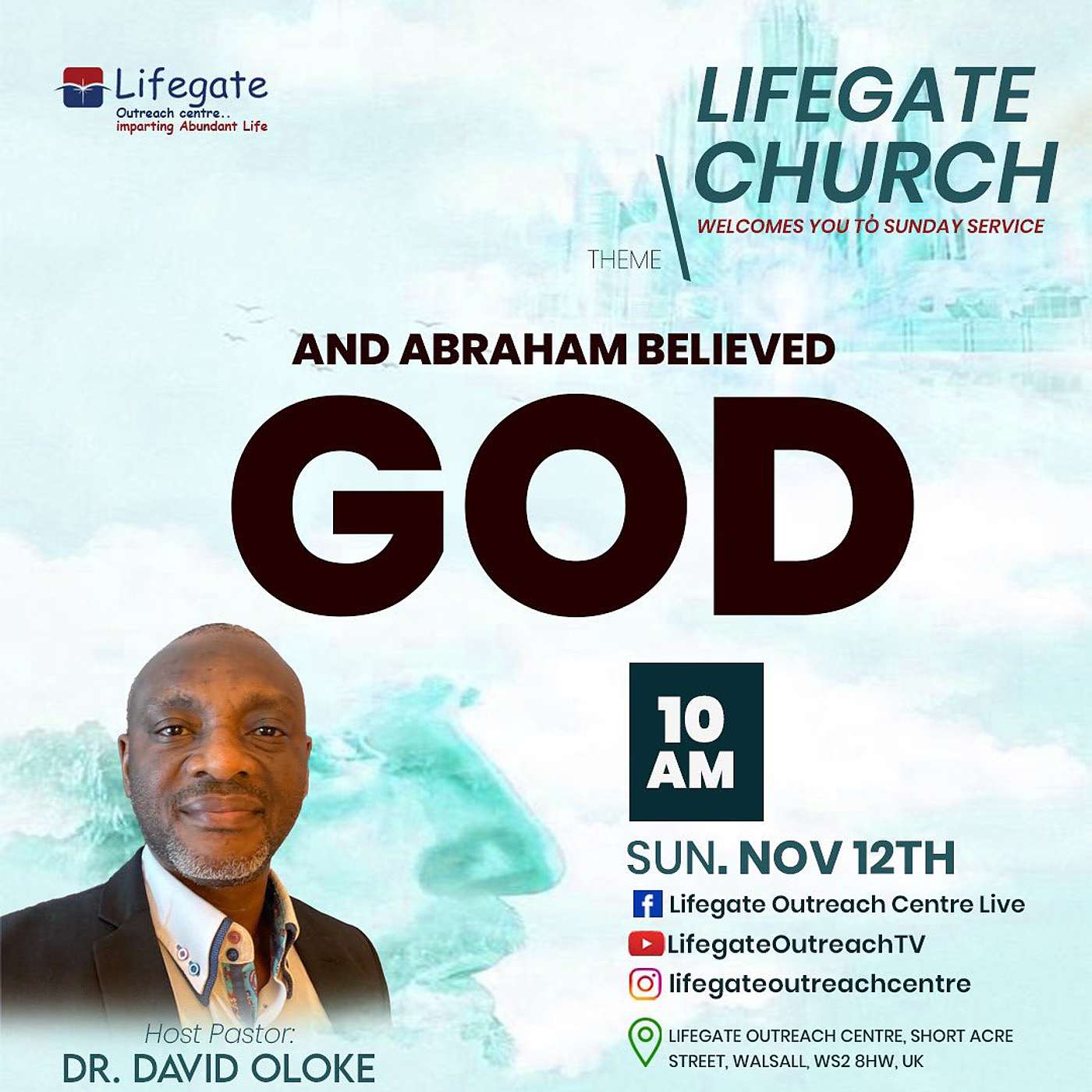 And Abraham Believed God - Lifegate Church - 12.11.23 episode artwork