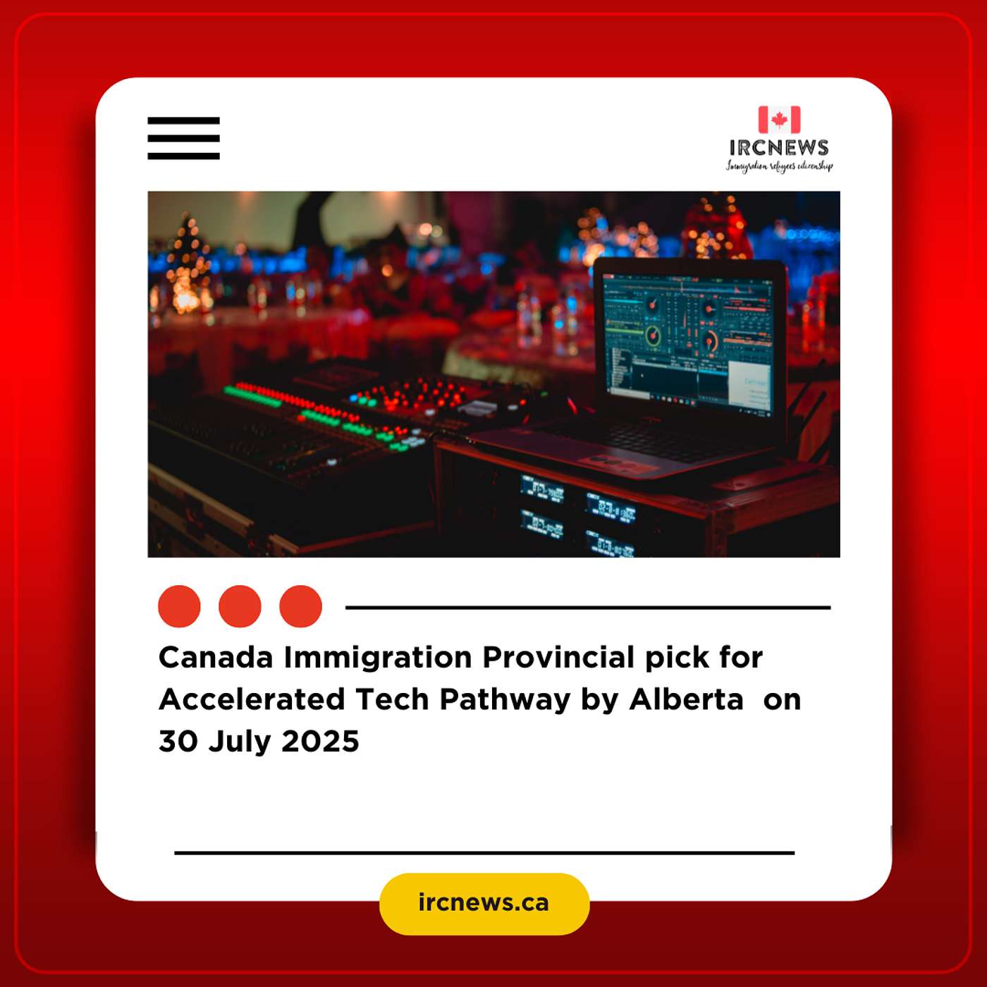 Canada Immigration Provincial pick for Accelerated Tech Pathway by Alberta  on 30 July 2025 episode artwork
