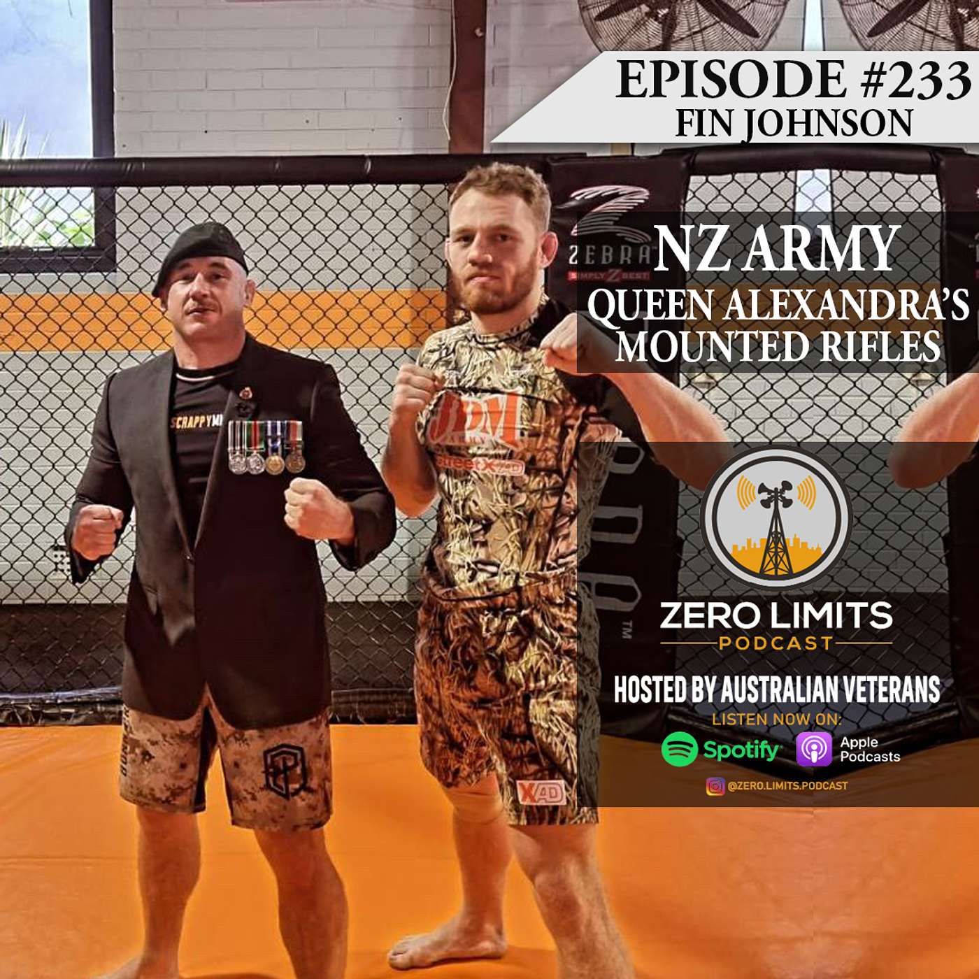 Ep. 233 Fin Johnson New Zealand Army Queen Alexandra’s Mounted Rifles