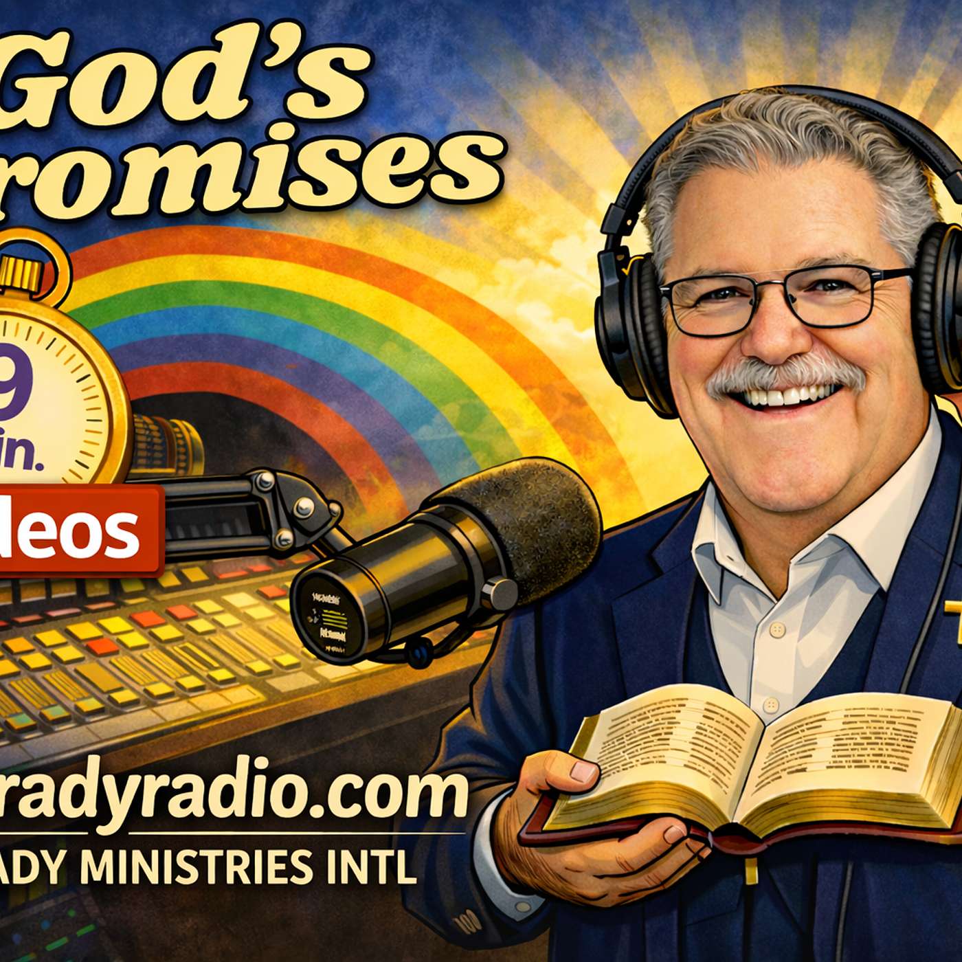 GOD'S PROMISES 019 Podcast - HEALTH #3R - 9-min video CAPPS edbradyradio.mp4 episode artwork