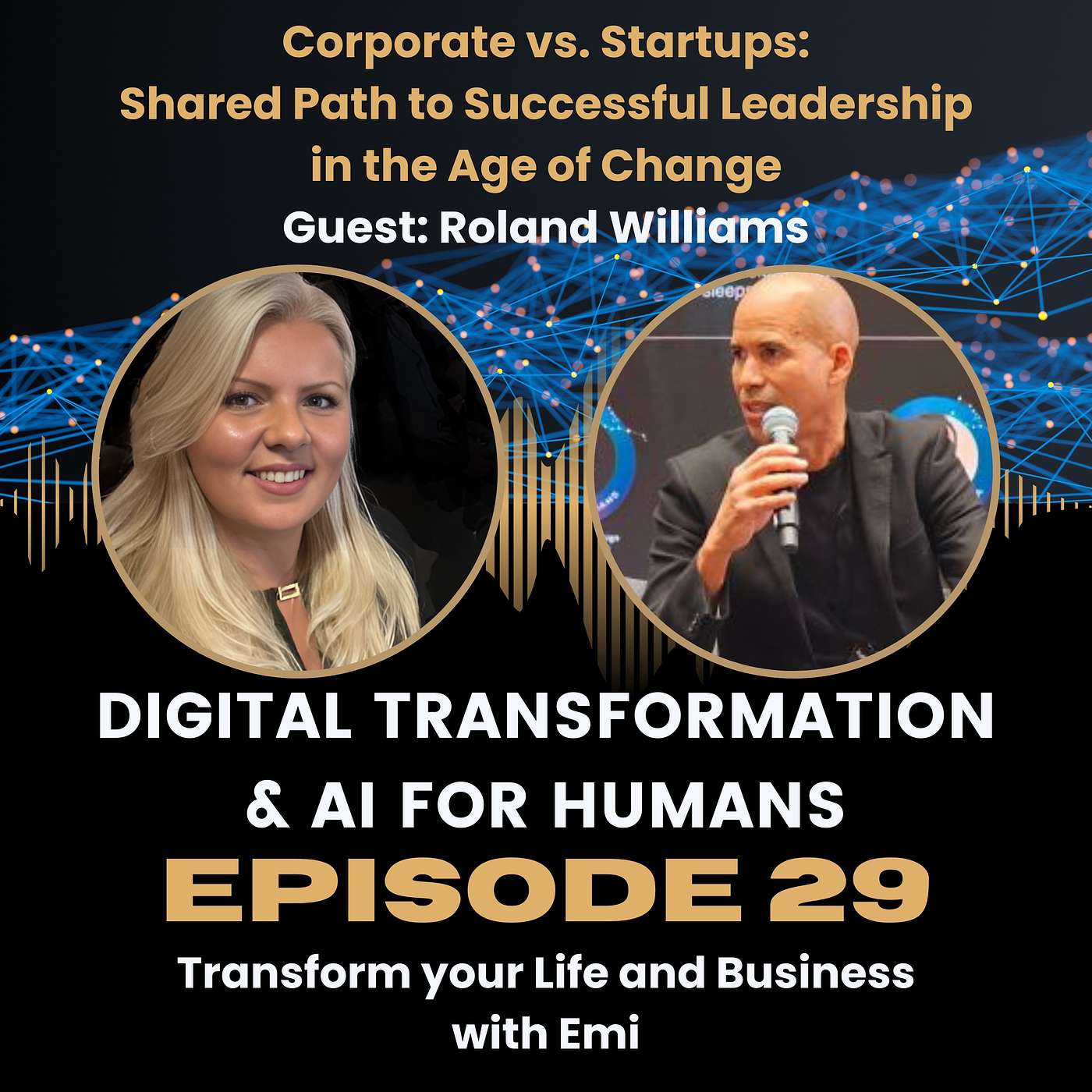 S1:Ep29 Corporate vs. Startups: Shared Path to Successful Leadership in the Age of Change