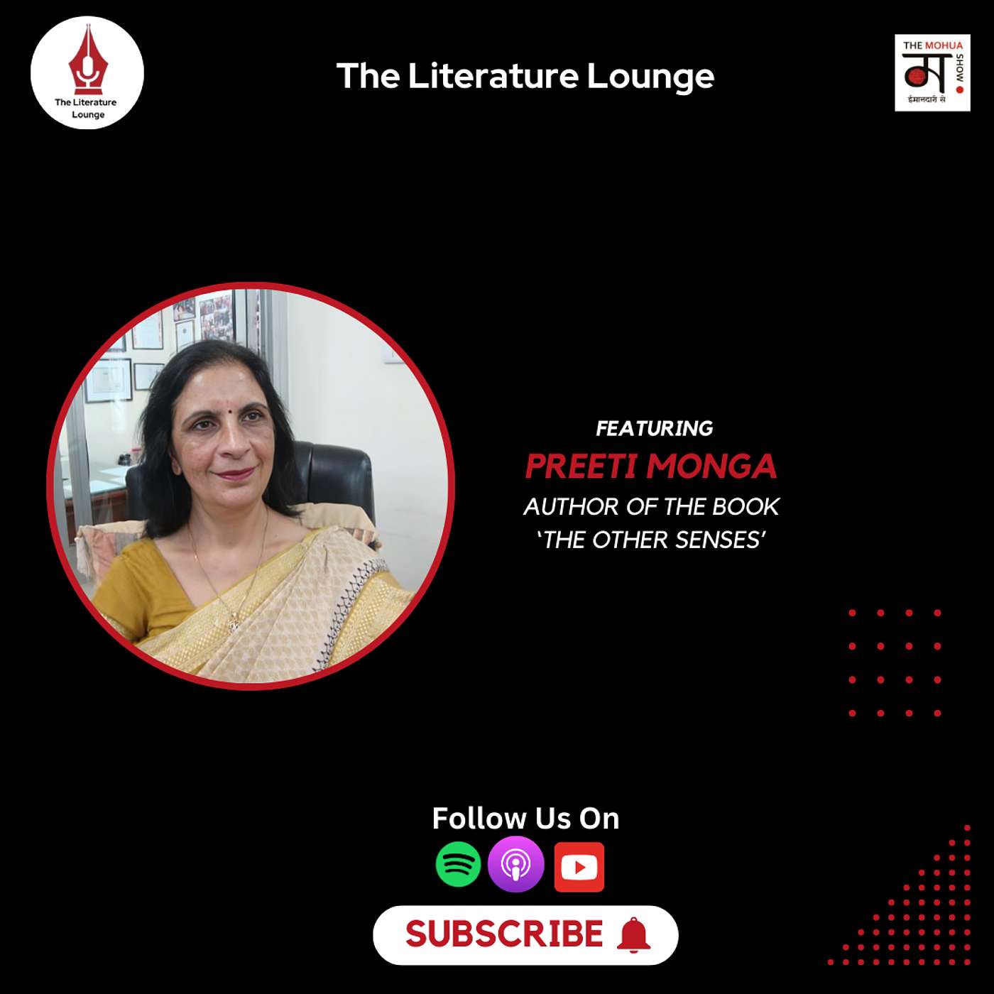 The Literature Lounge:| Breaking Boundaries: Preeti Monga's Inspiring Journey | Ep 17