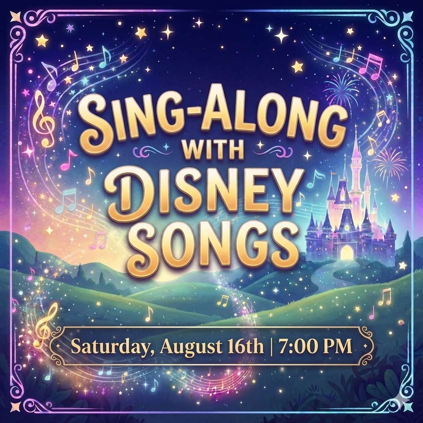 Sing-Along With Disney Songs! episode artwork