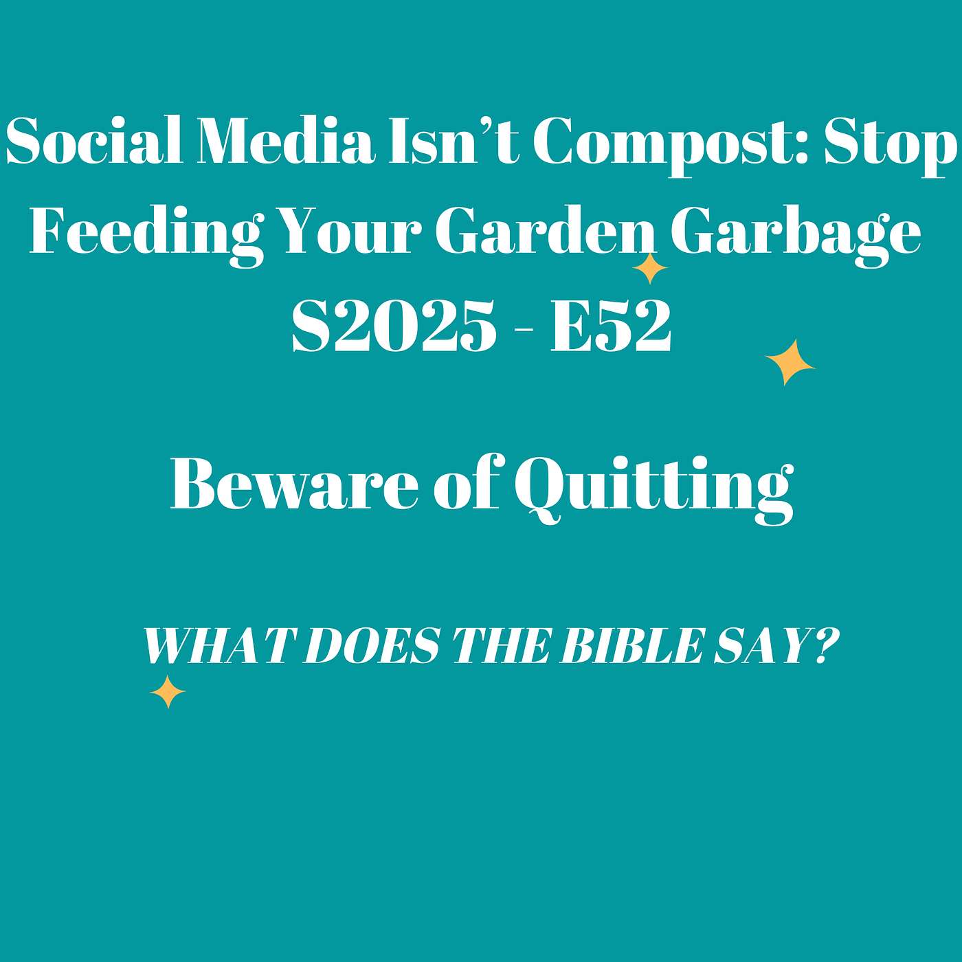 Social Media Isn’t Compost: Stop Feeding Your Garden Garbage