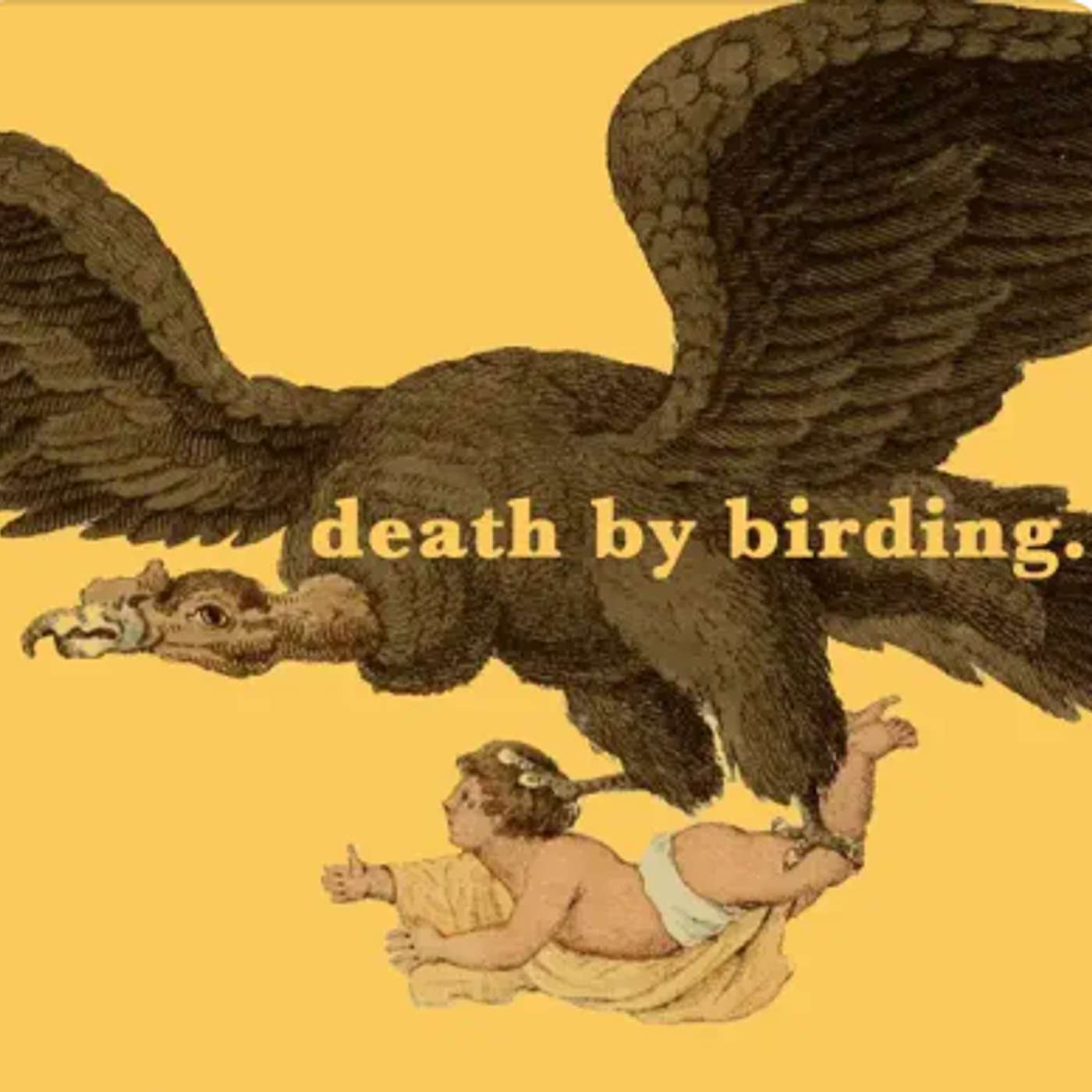 Death by Birding #podcast #host Dr Cesar Puechmarin  #birds #birdwatching #birdlovers episode artwork