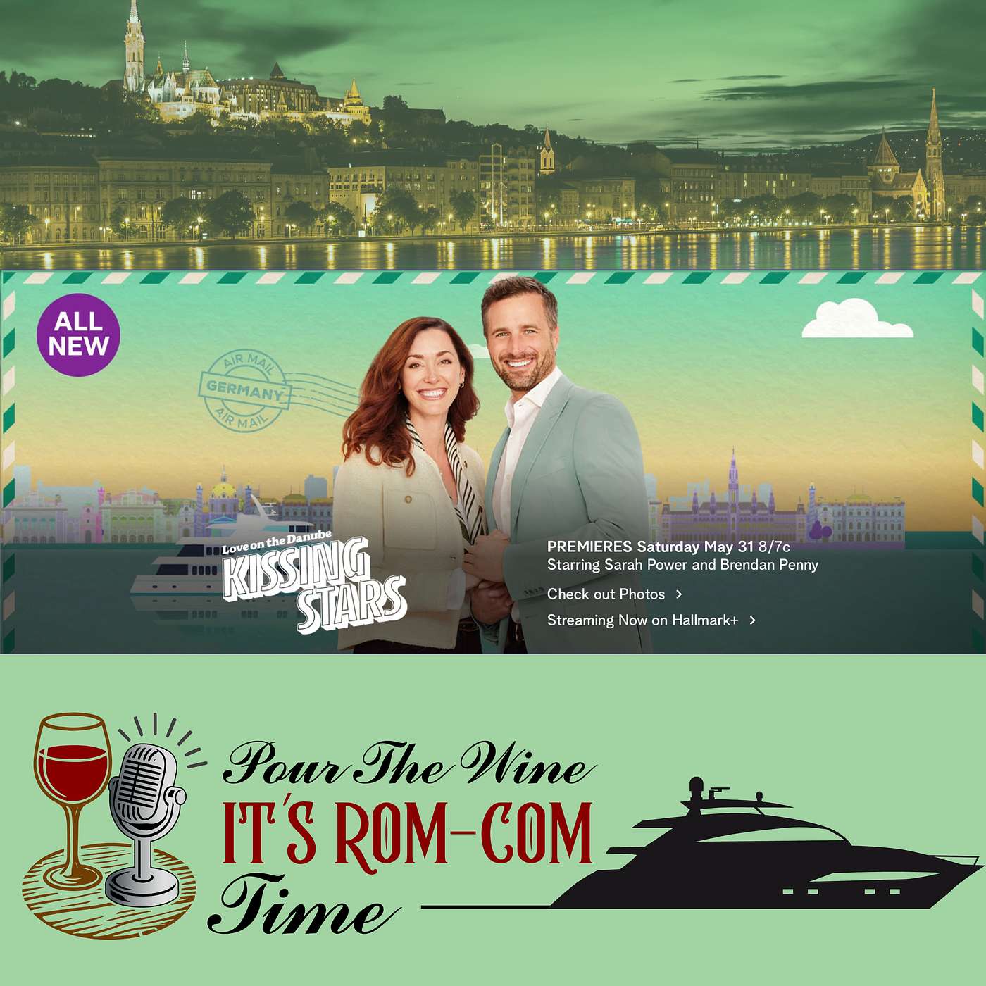 Hallmark's Love on the Danube: Kissing Stars episode artwork