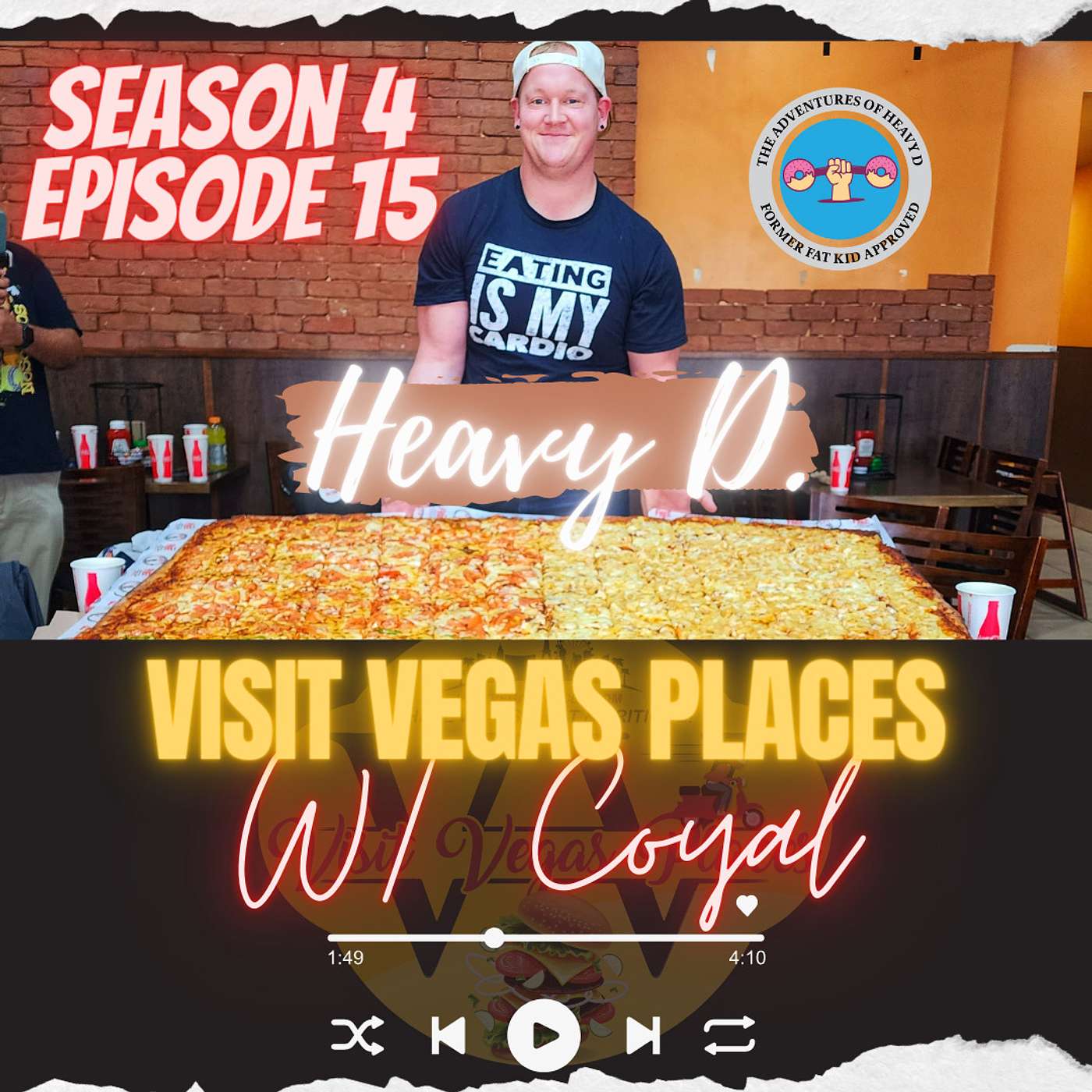 There is no foodie in Las Vegas who accepts a food challenge like Heavy D