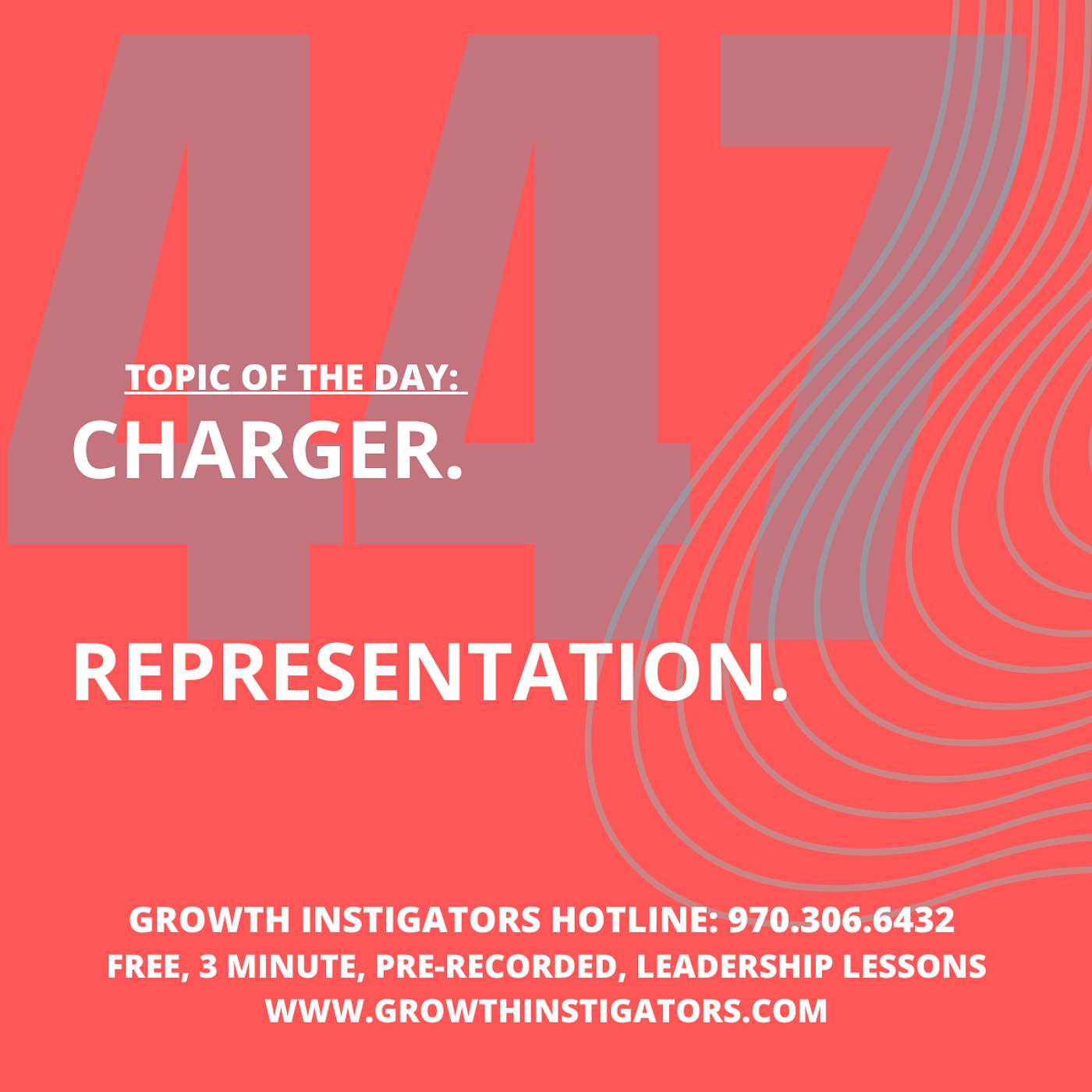 #447 Hat.  Representation. episode artwork