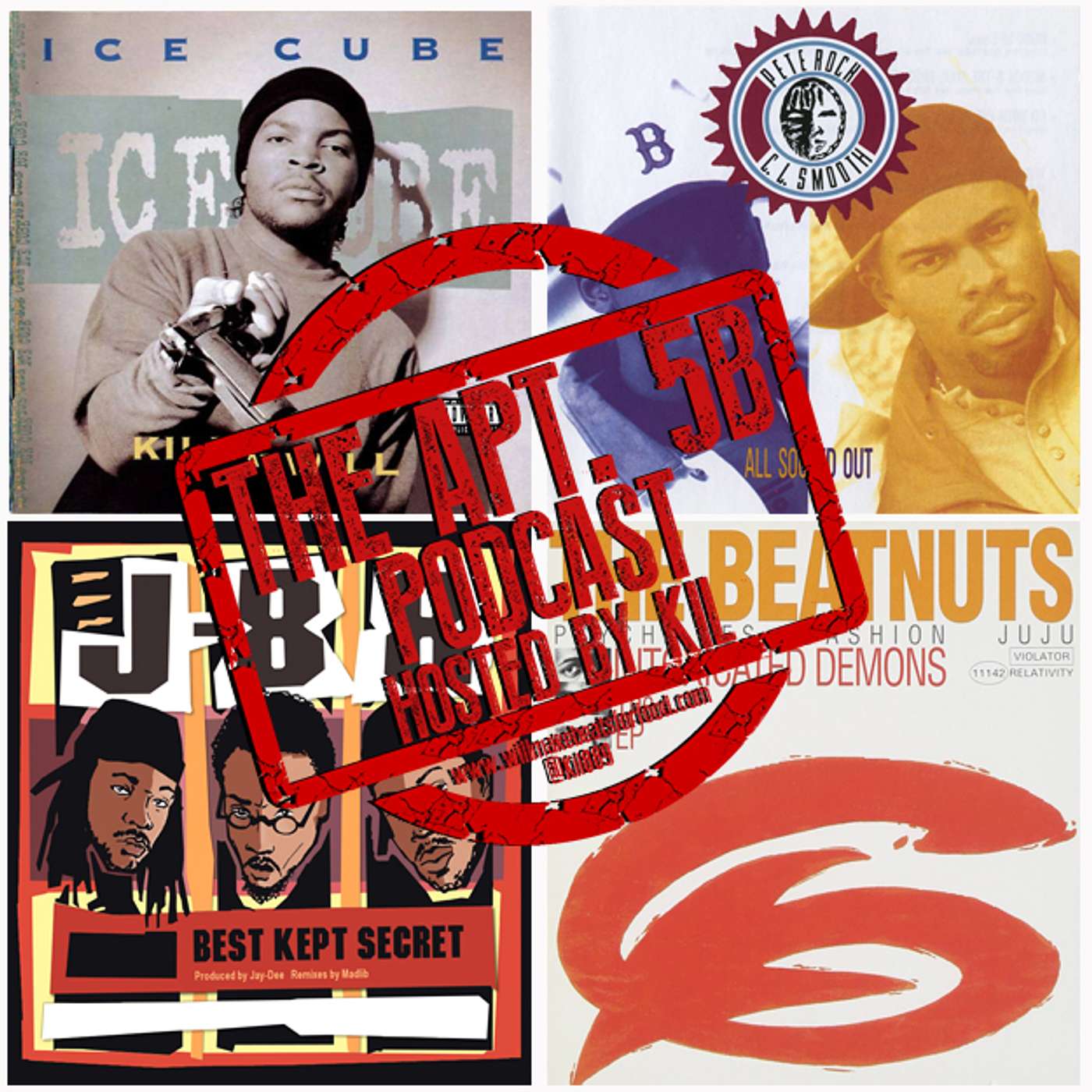 Apt. 5B Podcast Hosted by Kil: Top 5 Hip Hop EP's episode artwork