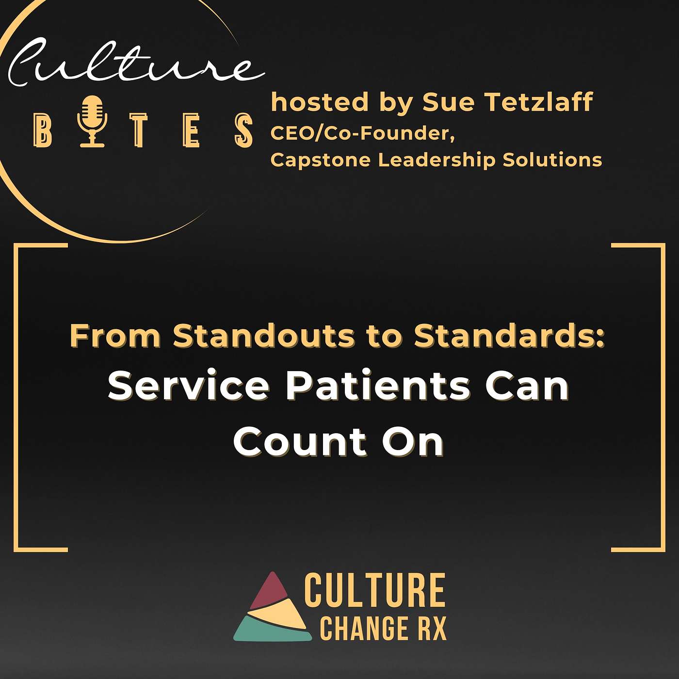 Culture Bytes: From Standouts to Standards: Service Patients Can Count On