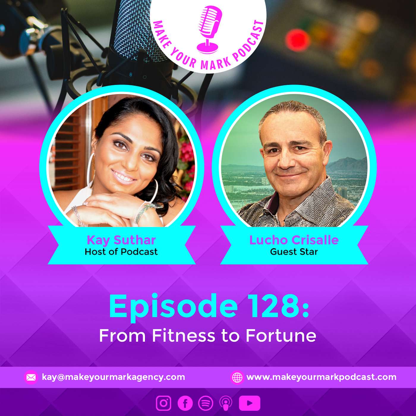 MYM 128: | From Fitness to Fortune: Lucho Crisalle's Business Acceleration Tactics