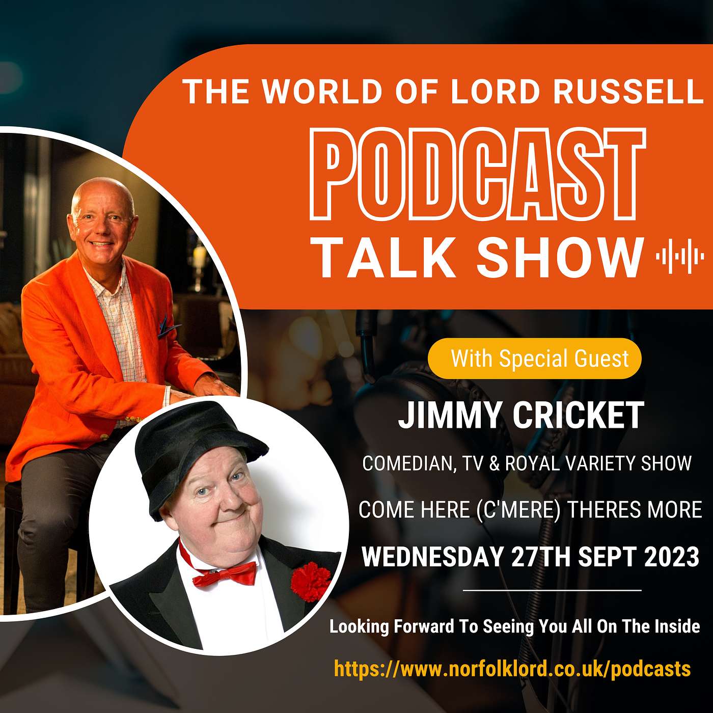 Ladies and Gentlemen, Come Here (C’Mere) There’s More – with Jimmy Cricket