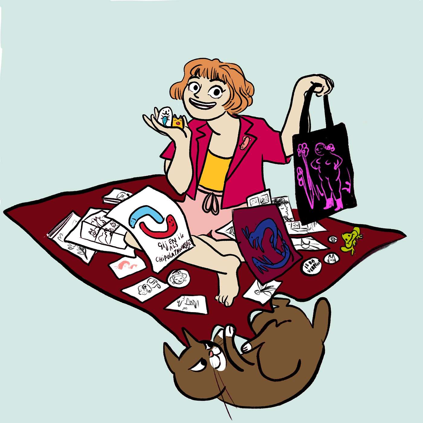 Oortuig - illustratie en grafische podcast