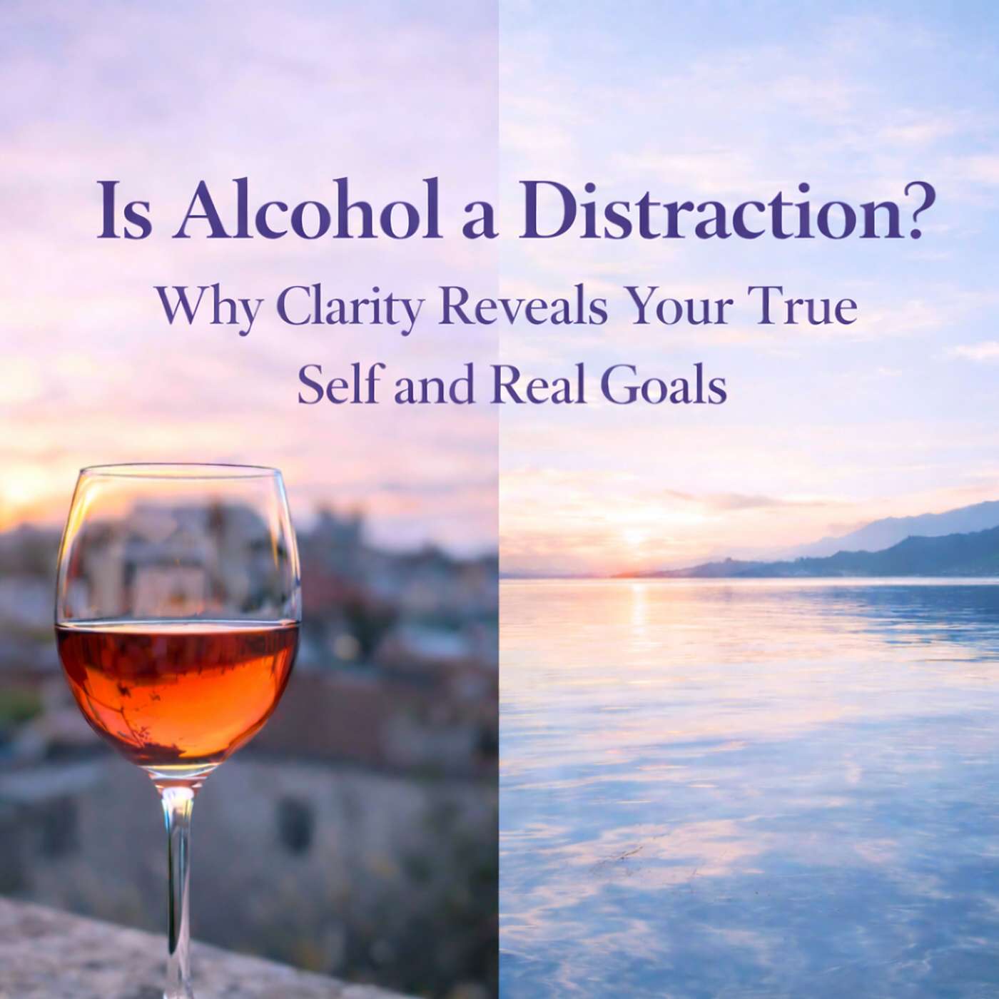 Is Alcohol a Distraction? How Clarity Reveals Your True Self and Real Goals episode artwork