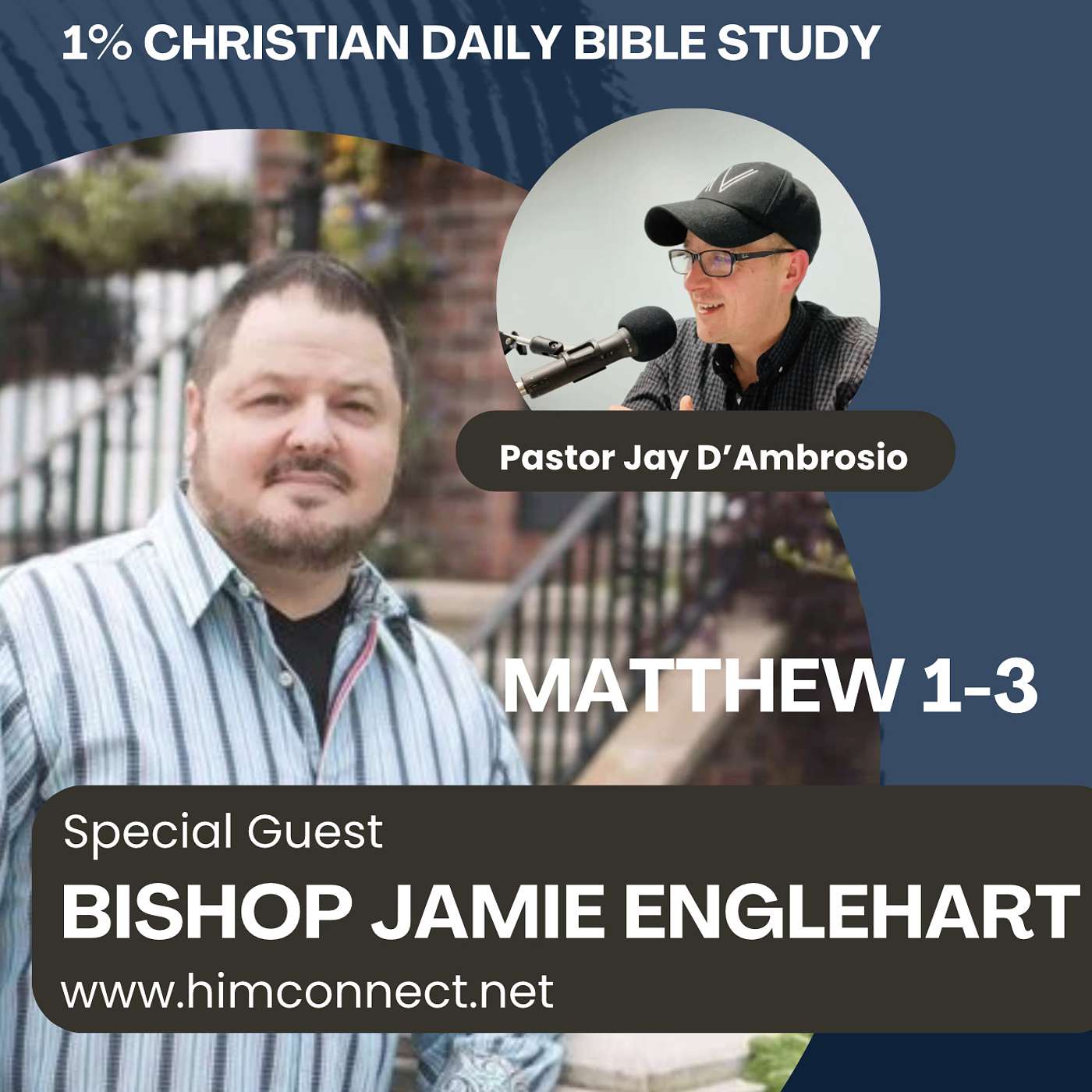 The 1% Christian -  Daily Bible Study Podcast with Pastor Jay D\'Ambrosio