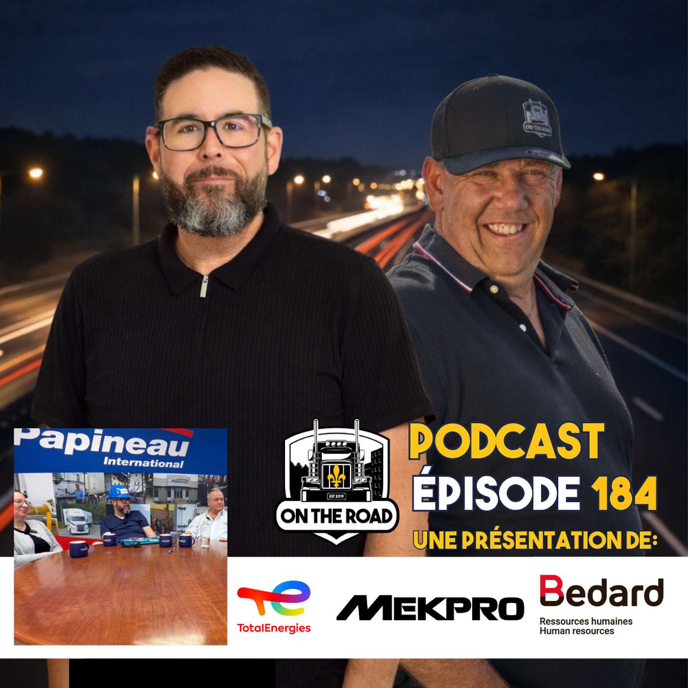 🎙 Épisode 184 – On the road Québec avec Stéphanie et Sylvain de Papineau International episode artwork