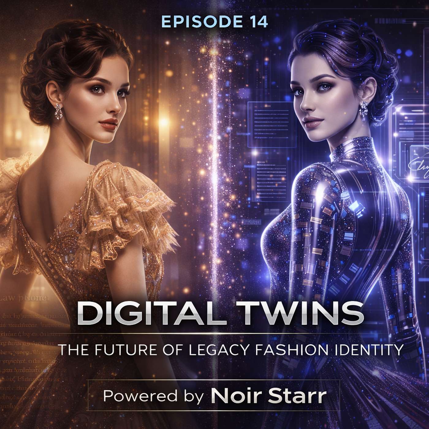 🎙️ Episode 14:  “Digital Twins & the Future of Legacy Fashion Identity” episode artwork