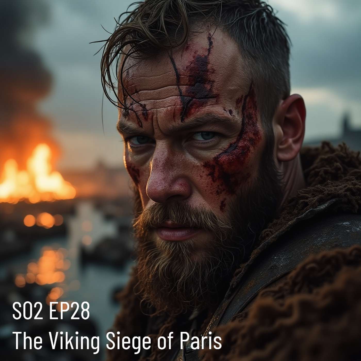 The Viking Siege of Paris, 886 AD. Just 200 Parisian Men Held Paris Against 30,000 Vikings.