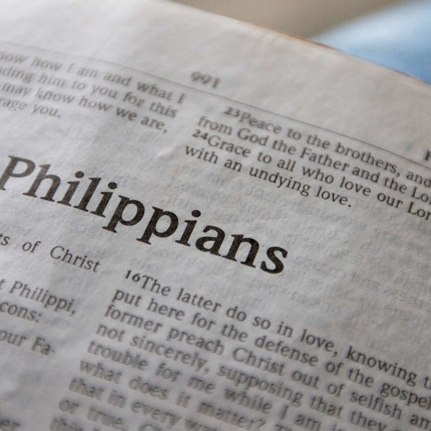 Rejoicing in Christ - Sunday 9th August 2020 - NEW SERIES - Philippians. episode artwork
