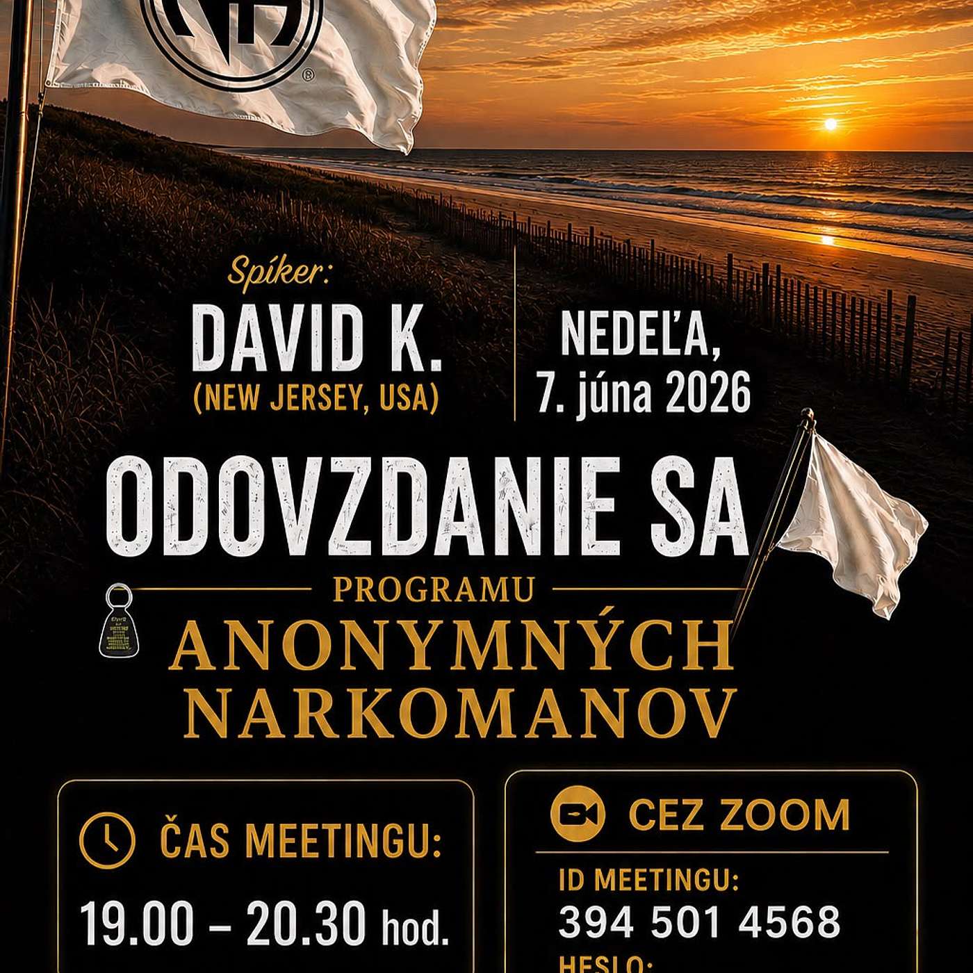 Odovzdanie sa programu NA (Nedeľa spíker) - David K. (New Jersey, USA) - 7. 6. 2026 episode artwork