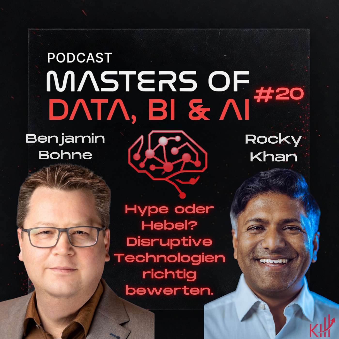 Hype oder Hebel? Disruptive Technologien richtig bewerten | Benjamin Bohne & Rocky Khan - #20 episode artwork
