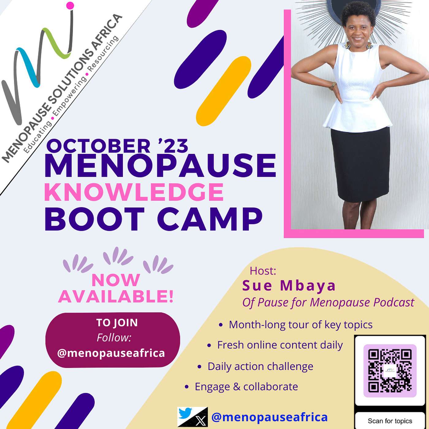Day 2 - Menopause Knowledge Bootcamp: Debunking Common Menopause Myths episode artwork