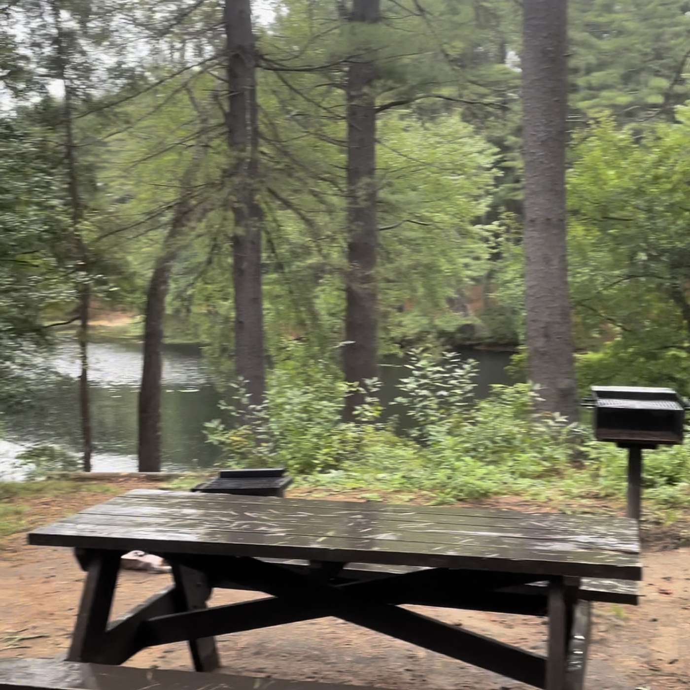Camping In The Rain