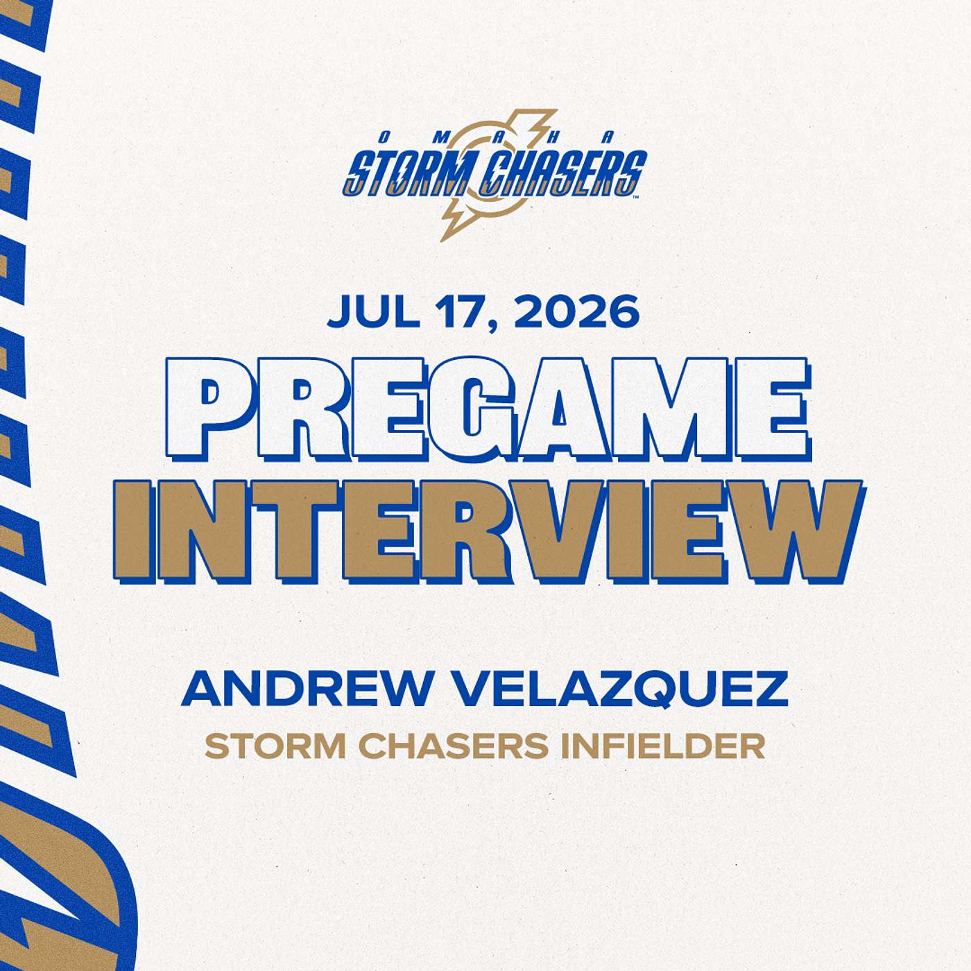 Pregame Interview: Andrew Velazquez | July 17, 2026 episode artwork