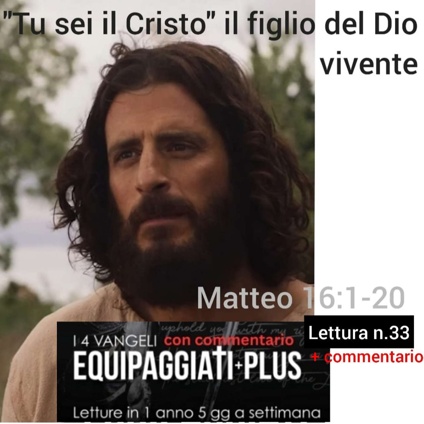 "Tu sei il Cristo" figlio del Dio vivente! - Matteo 16:1-20. #33