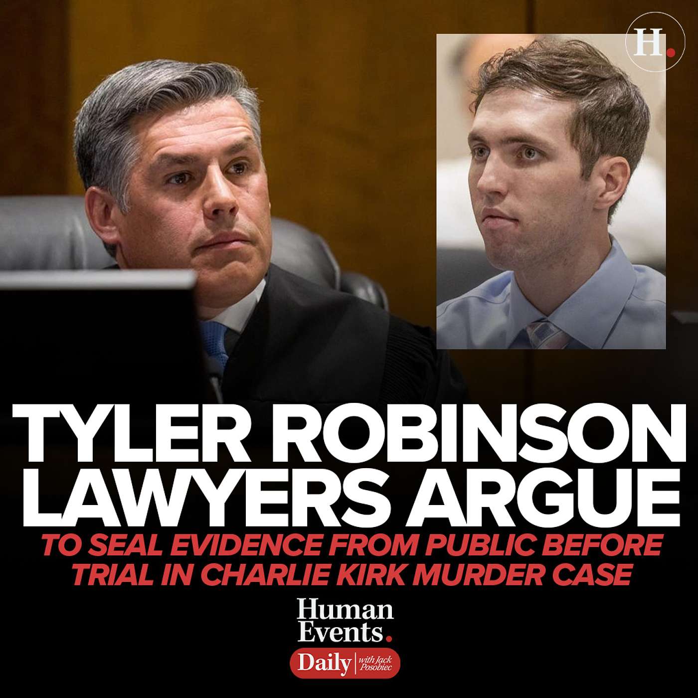 Tyler Robinson Lawyers Argue To Seal Evidence From Public Before Trial In Charlie Kirk Murder Case