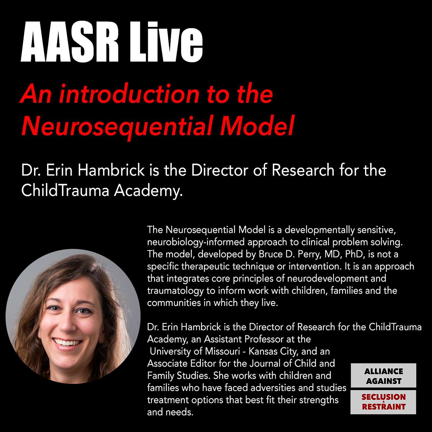 An introduction to the Neurosequential Model with Dr. Erin Hambrick