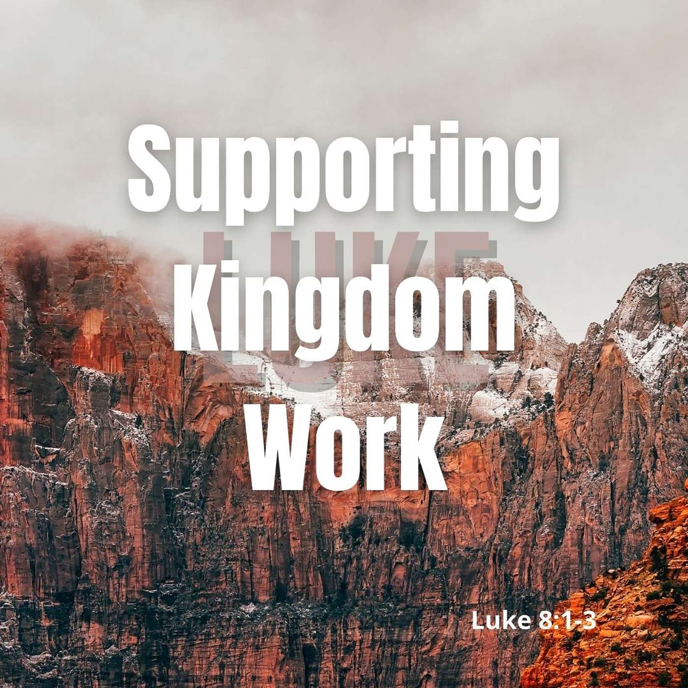 Supporting Kingdom Work