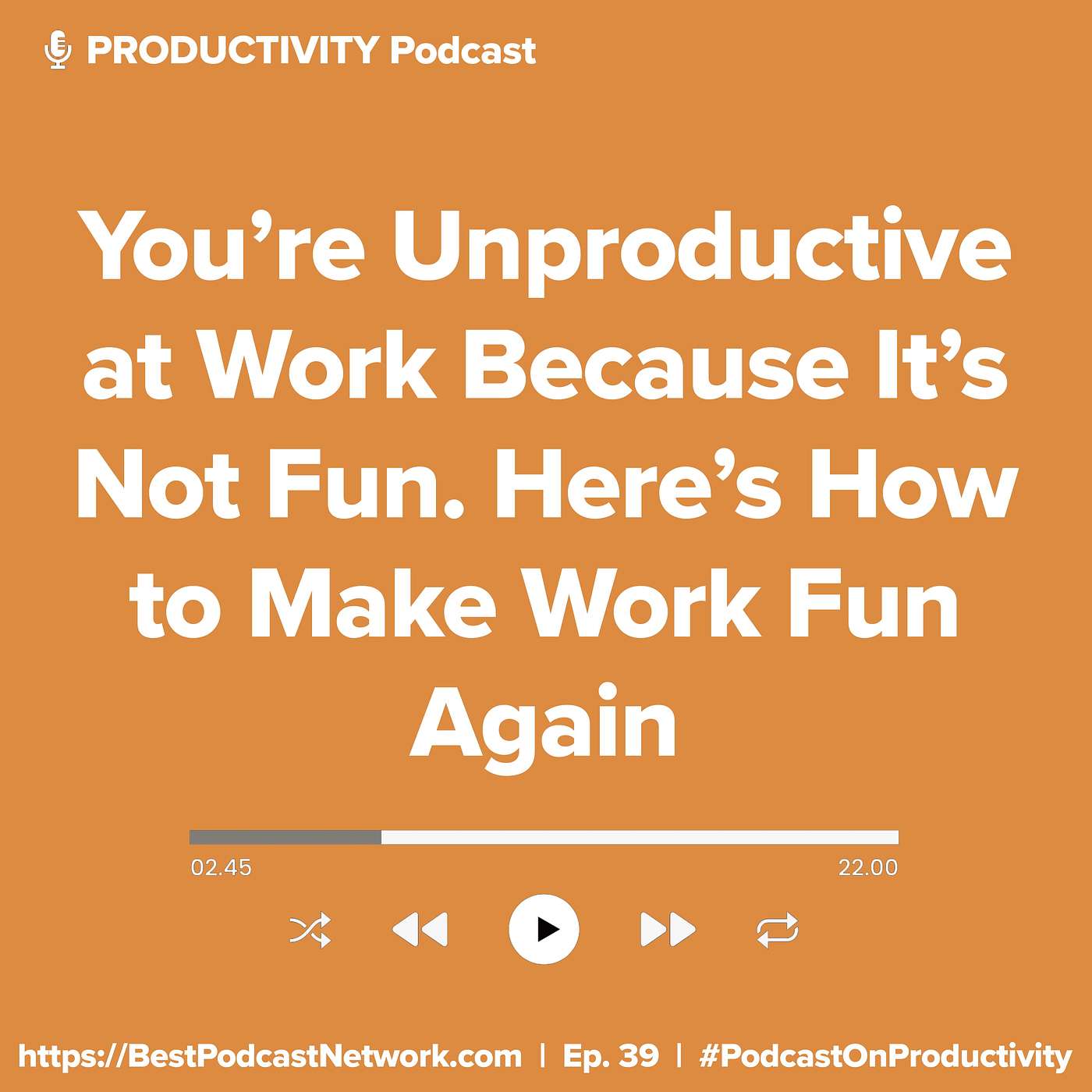 You're Unproductive at Work Because It's Not Fun. Here's How to Make Work Fun Again.