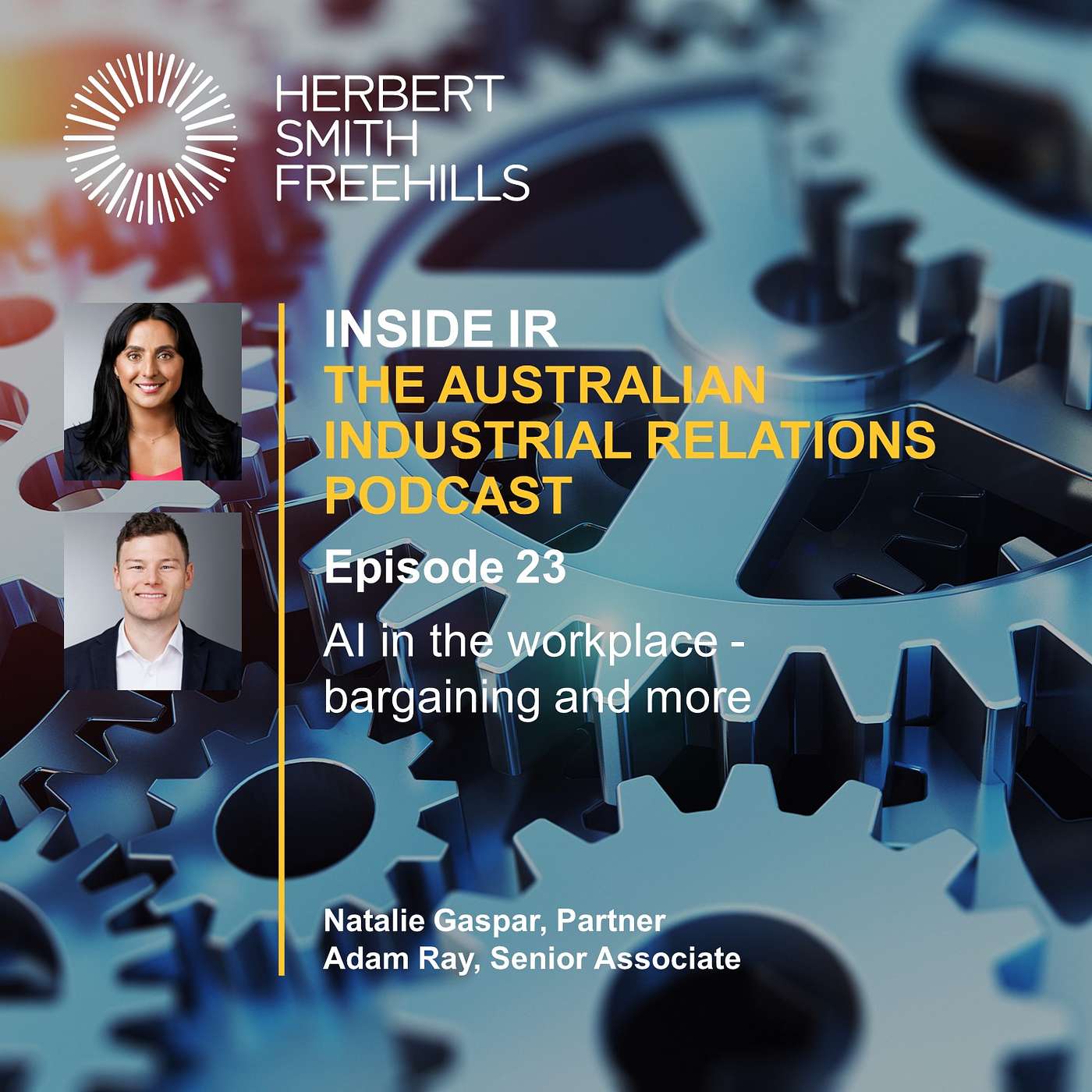 Inside IR (Australian Industrial Relations) EP23: AI in the workplace - bargaining and more episode artwork