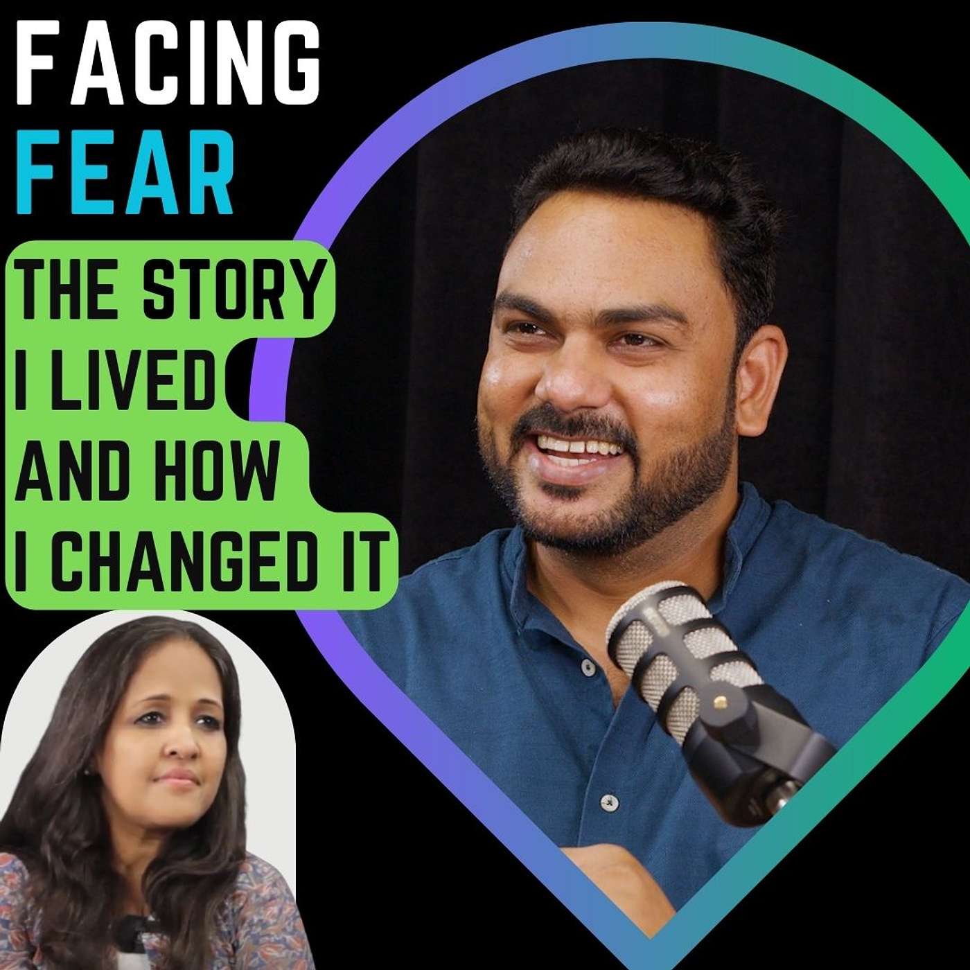 HANDLING FEAR & SOCIETY EXPECTATIONS | Ft. Manish Freeman | Sonia Choksi | Flirting with a fish episode artwork