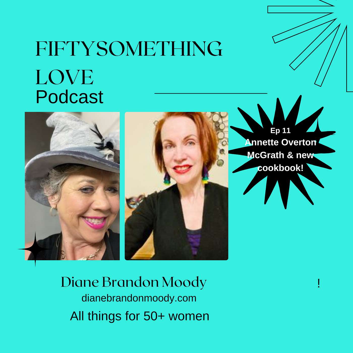 Ep 11 Diane and Lady Arabella's Guide to Elegant Brunch with Annette Overton McGrath - a new cookbook! episode artwork