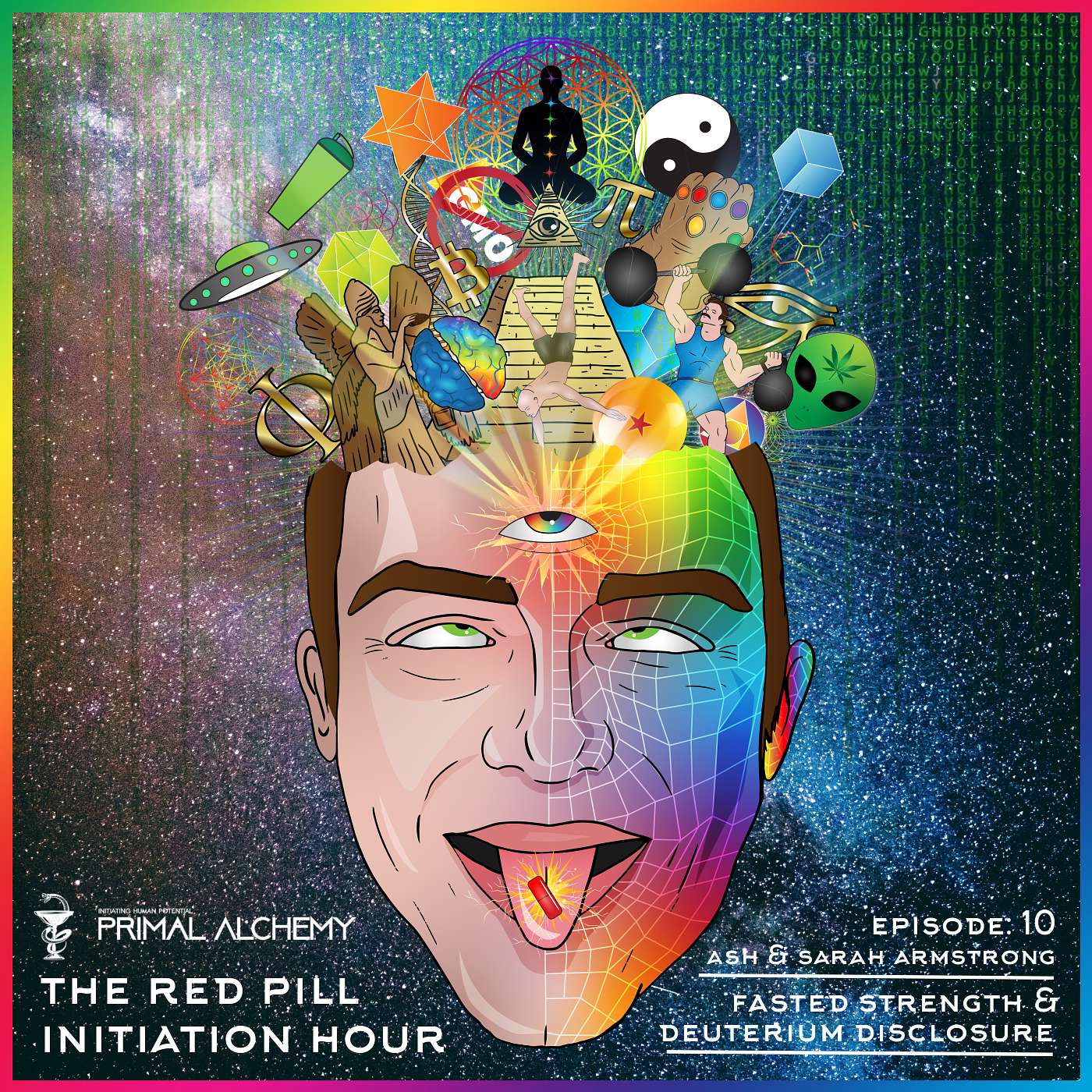 Ep 10 - Ash & Sarah Armstrong - Fasted Strength & Deuterium Disclosure