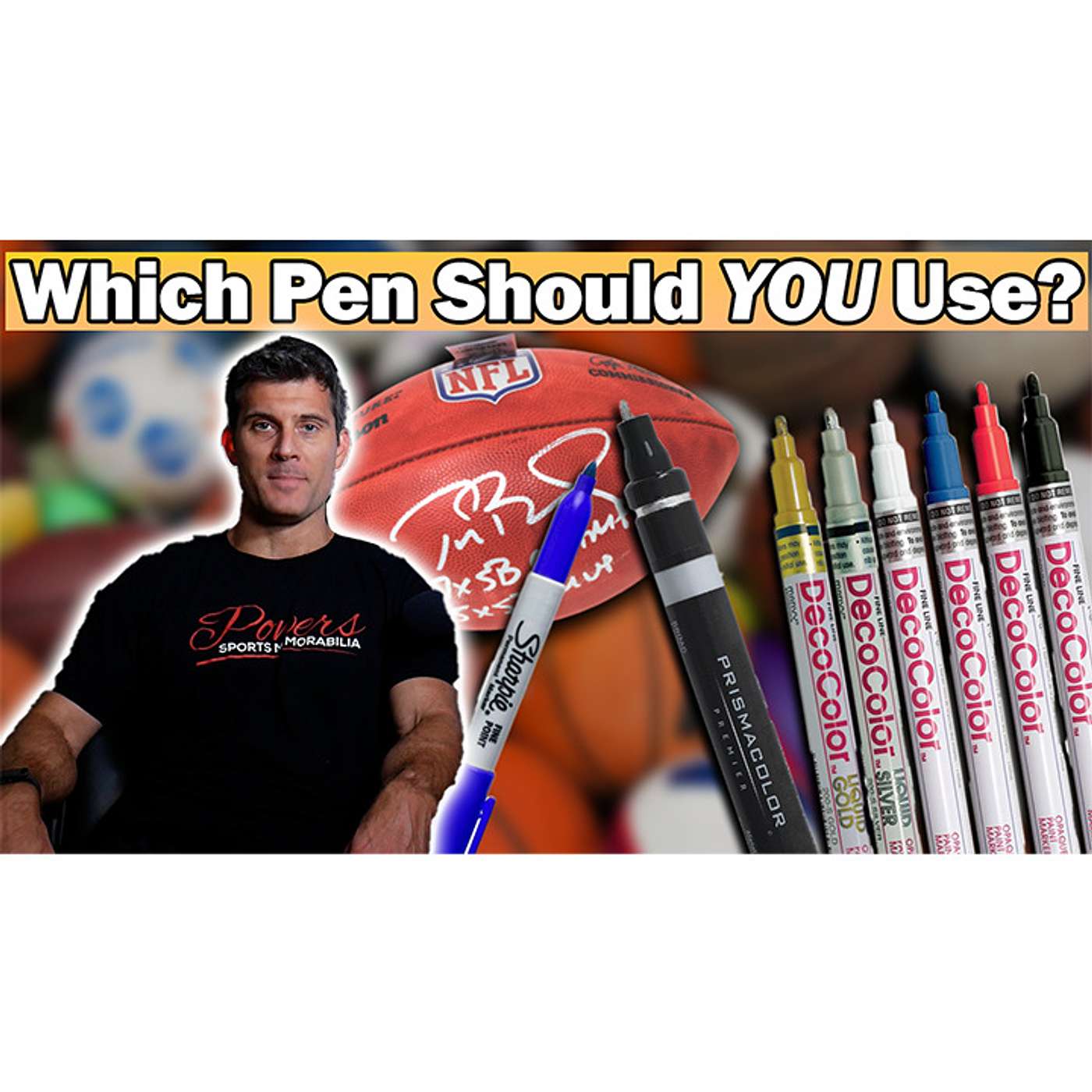 What are the BEST PENS for Autographs?  Watch Before You Get Your Next Item Signed | PSM