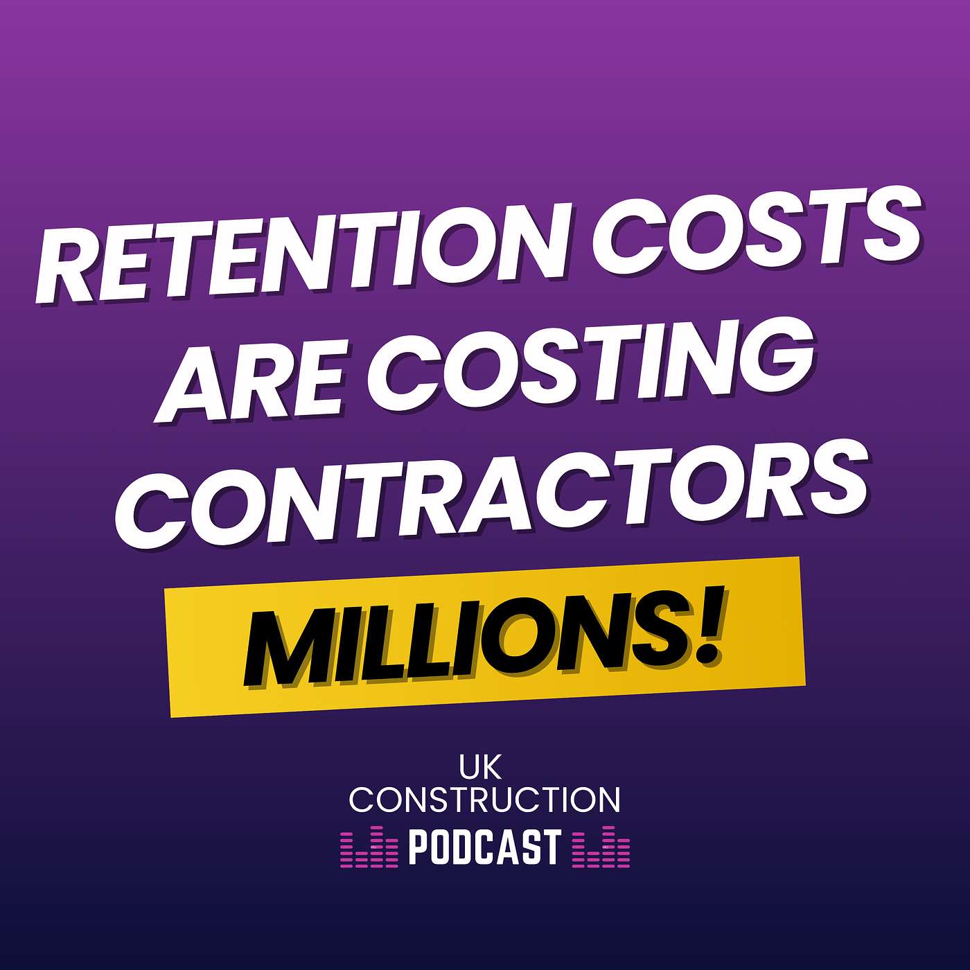 Retentions Are Costing the UK Construction Industry Up to 💰 £5 Billion a Year!! Retentions Are Costing the UK Construction Industry Up to 💰 £5 Billion a Year!!