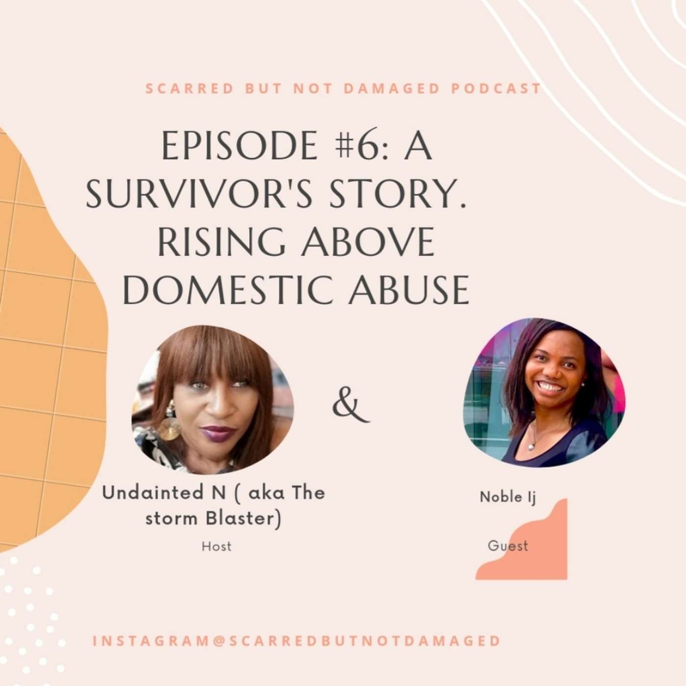 A SURVIVOR'S STORY. RISING ABOVE DOMESTIC ABUSE. A SURVIVOR'S STORY. RISING ABOVE DOMESTIC ABUSE.