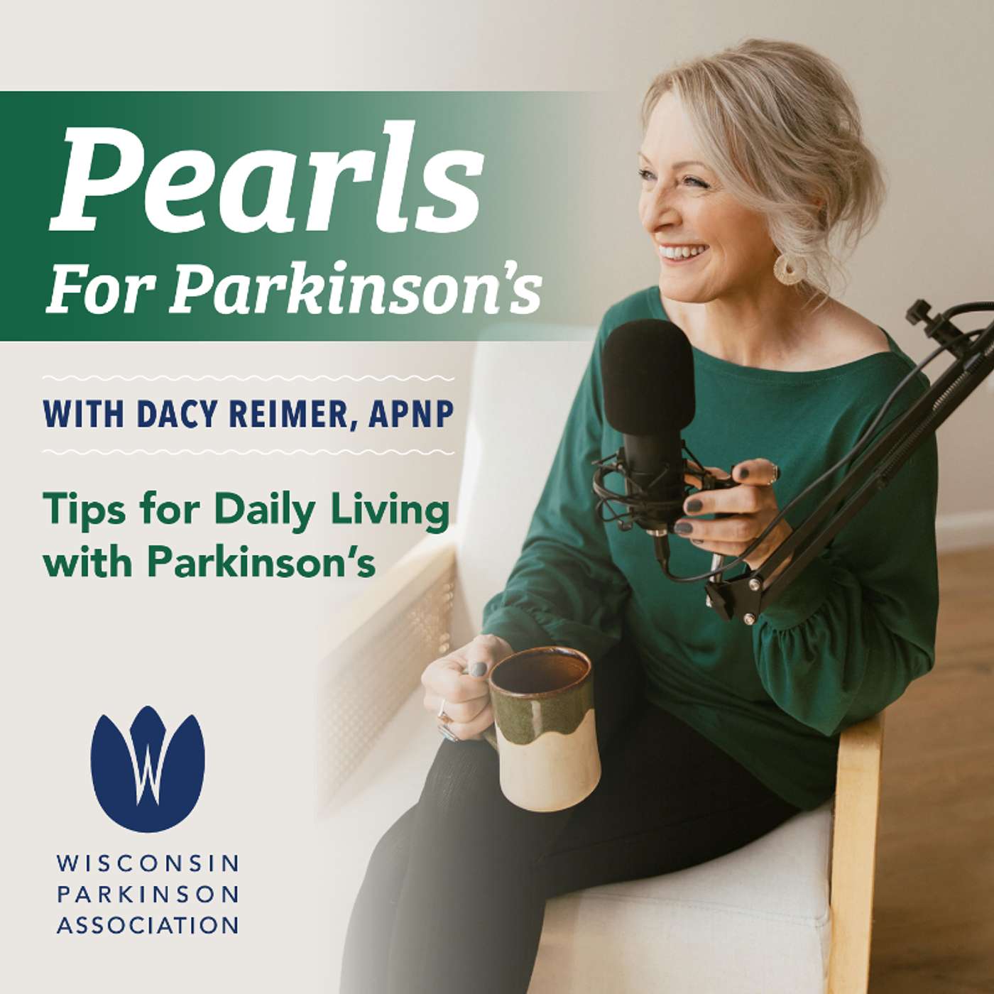 Pearls for Parkinson's with Dacy Reimer Artwork