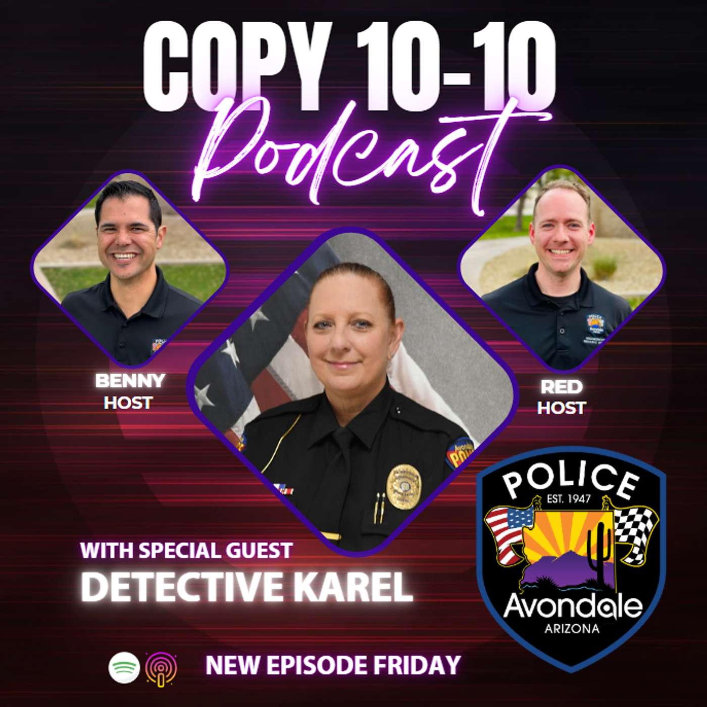 Copy 10-10 by the Avondale Police Department