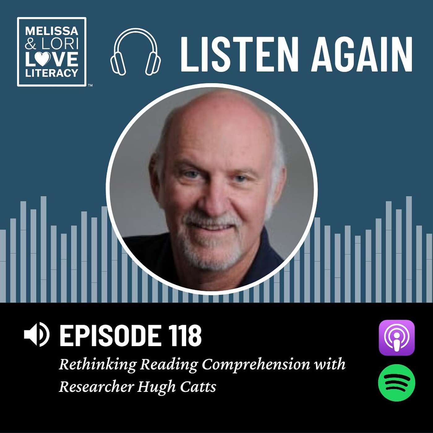 [Listen Again] Ep. 118: Rethinking Reading Comprehension with Researcher Hugh Catts - podcast episode cover