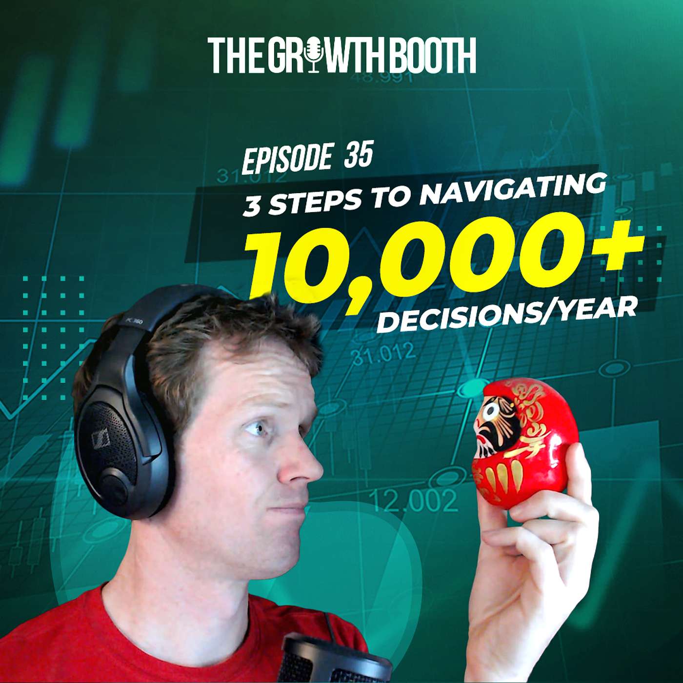 3 Steps To Navigating 10,000+ Decisions/Year | The Growth Booth #35